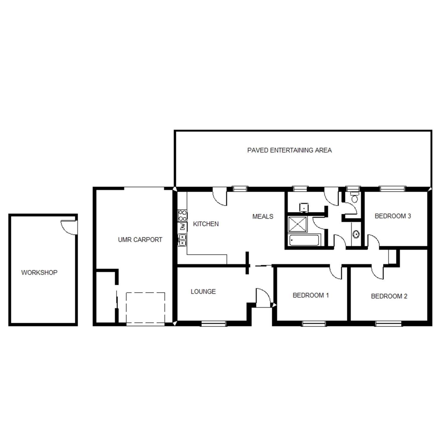 Floorplan of Homely house listing, 15 Wickstein Close, Port Augusta West SA 5700