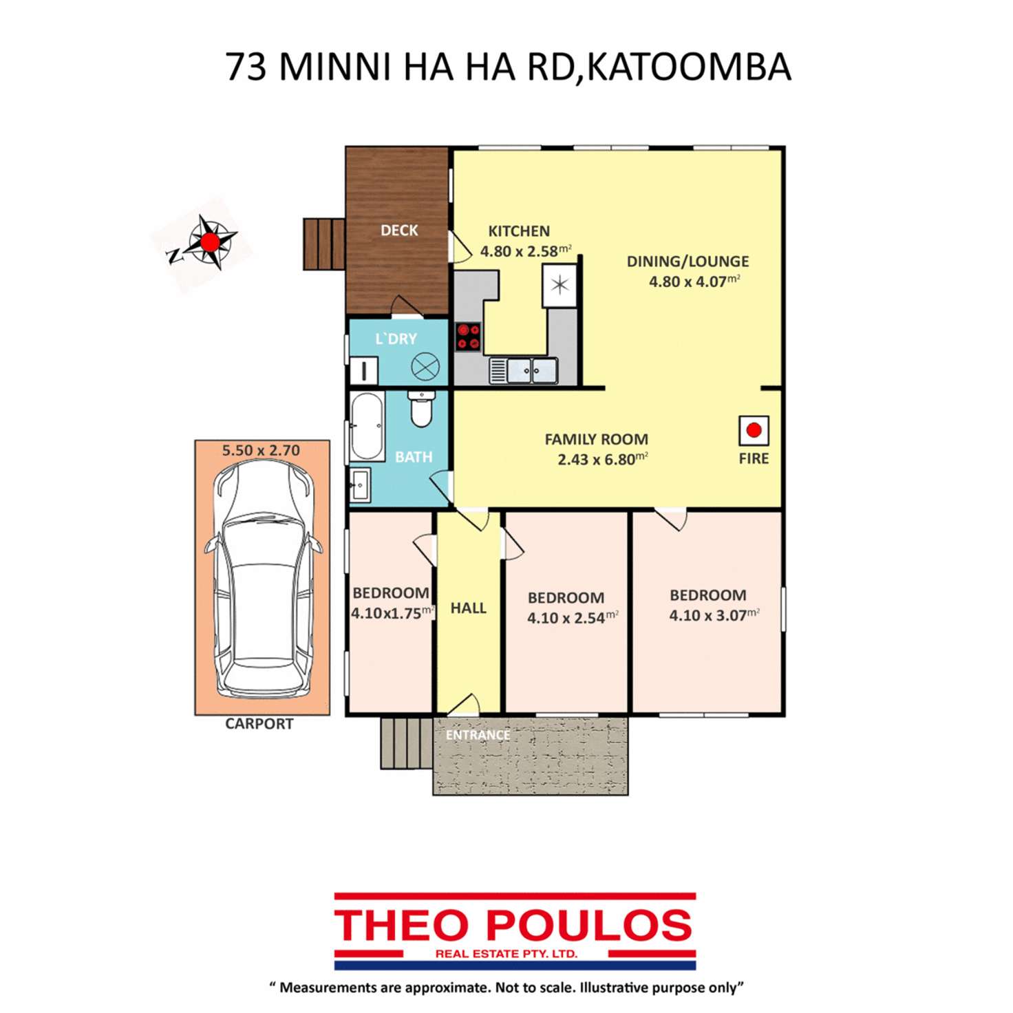 Floorplan of Homely house listing, 73 Minni Ha Ha  Road, Katoomba NSW 2780