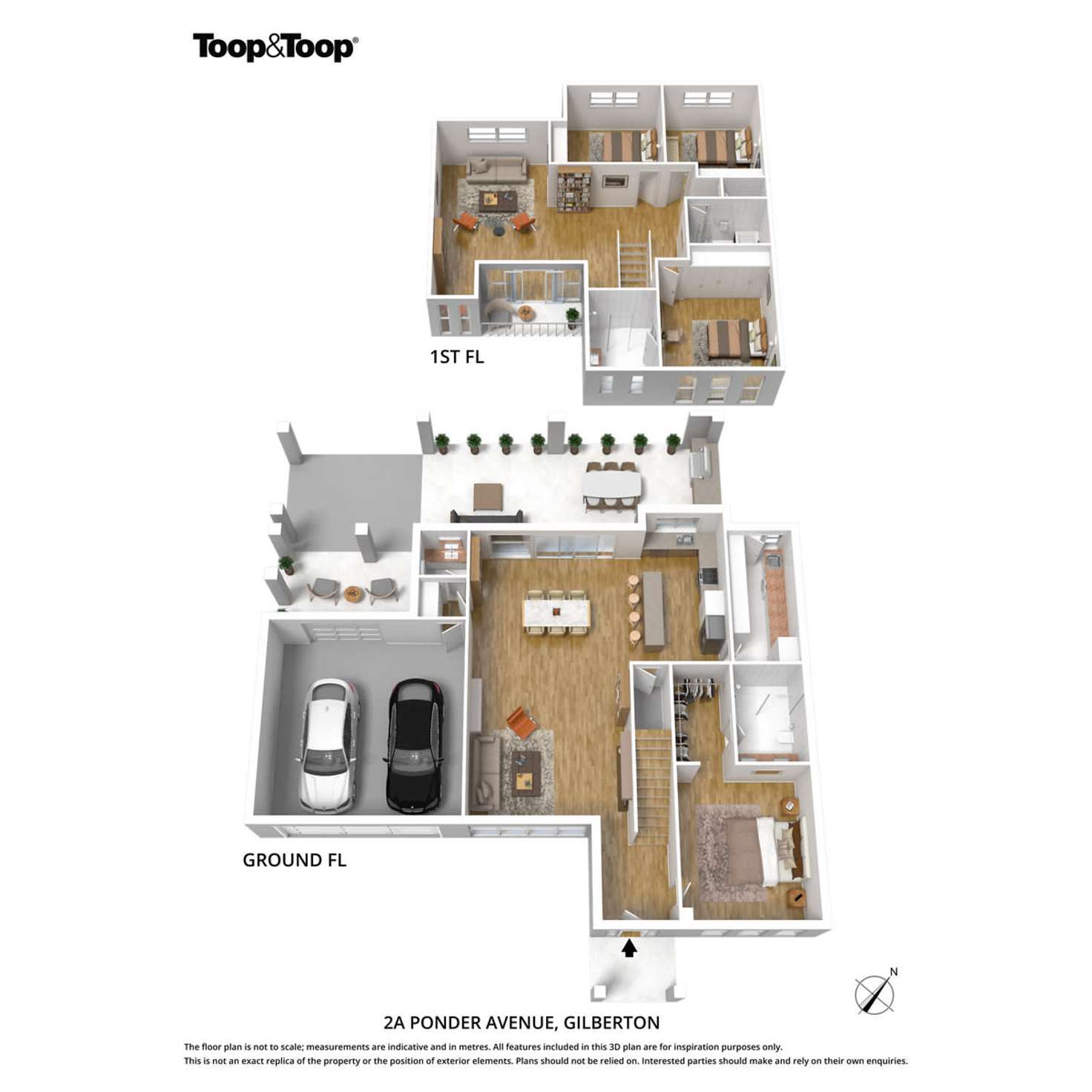 Floorplan of Homely house listing, 2a Ponder Avenue, Gilberton SA 5081
