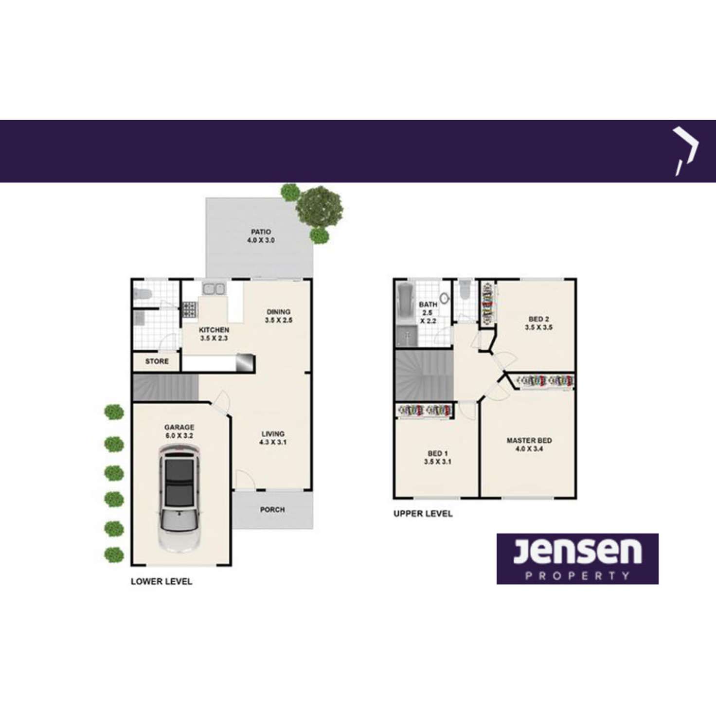 Floorplan of Homely townhouse listing, 14/80 Oswin Street, Acacia Ridge QLD 4110