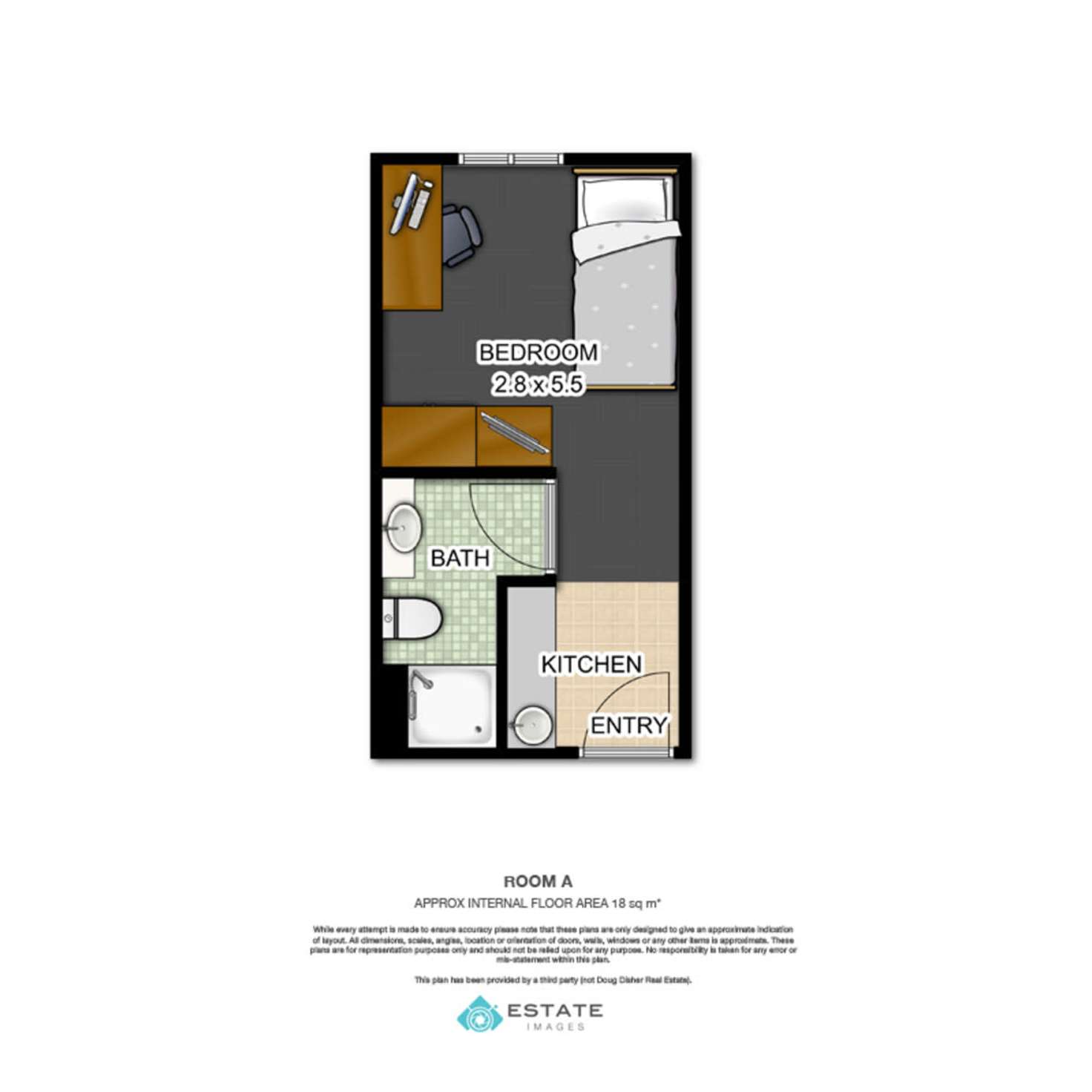 Floorplan of Homely unit listing, 715/104 Margaret Street, Brisbane City QLD 4000