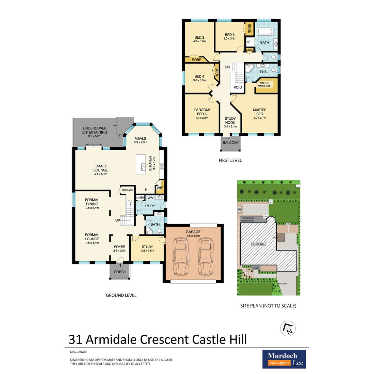Floorplan of Homely house listing, 31 Armidale Crescent, Castle Hill NSW 2154