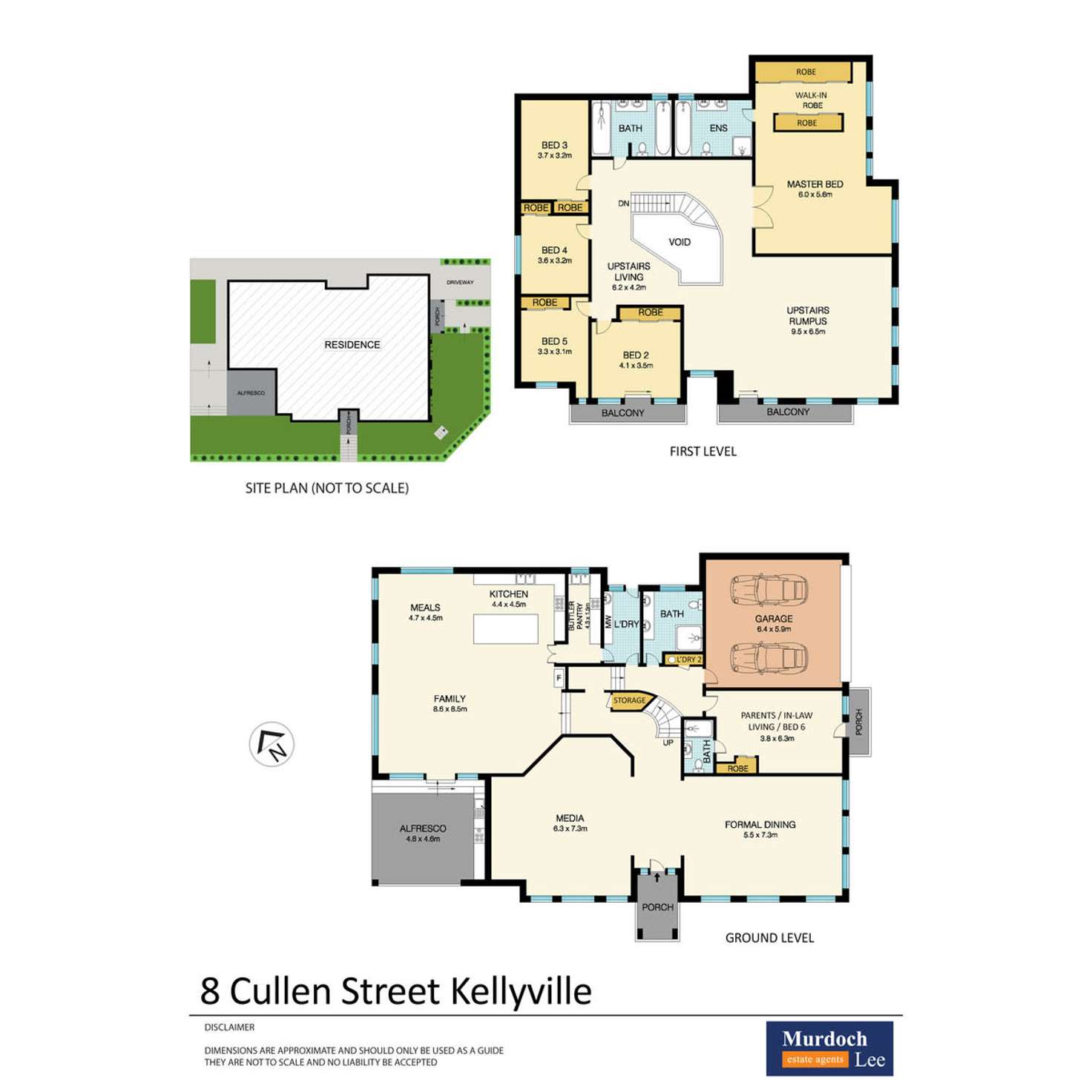 Floorplan of Homely house listing, 8 Cullen Street, Kellyville NSW 2155
