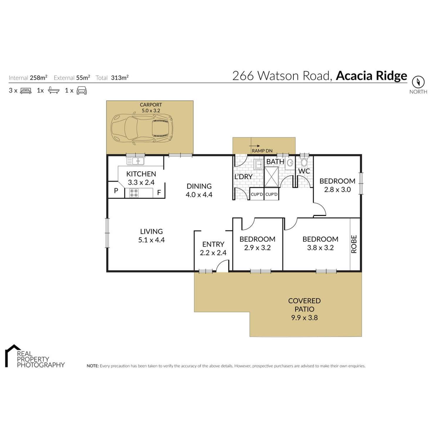 Floorplan of Homely house listing, 266 Watson Road, Acacia Ridge QLD 4110