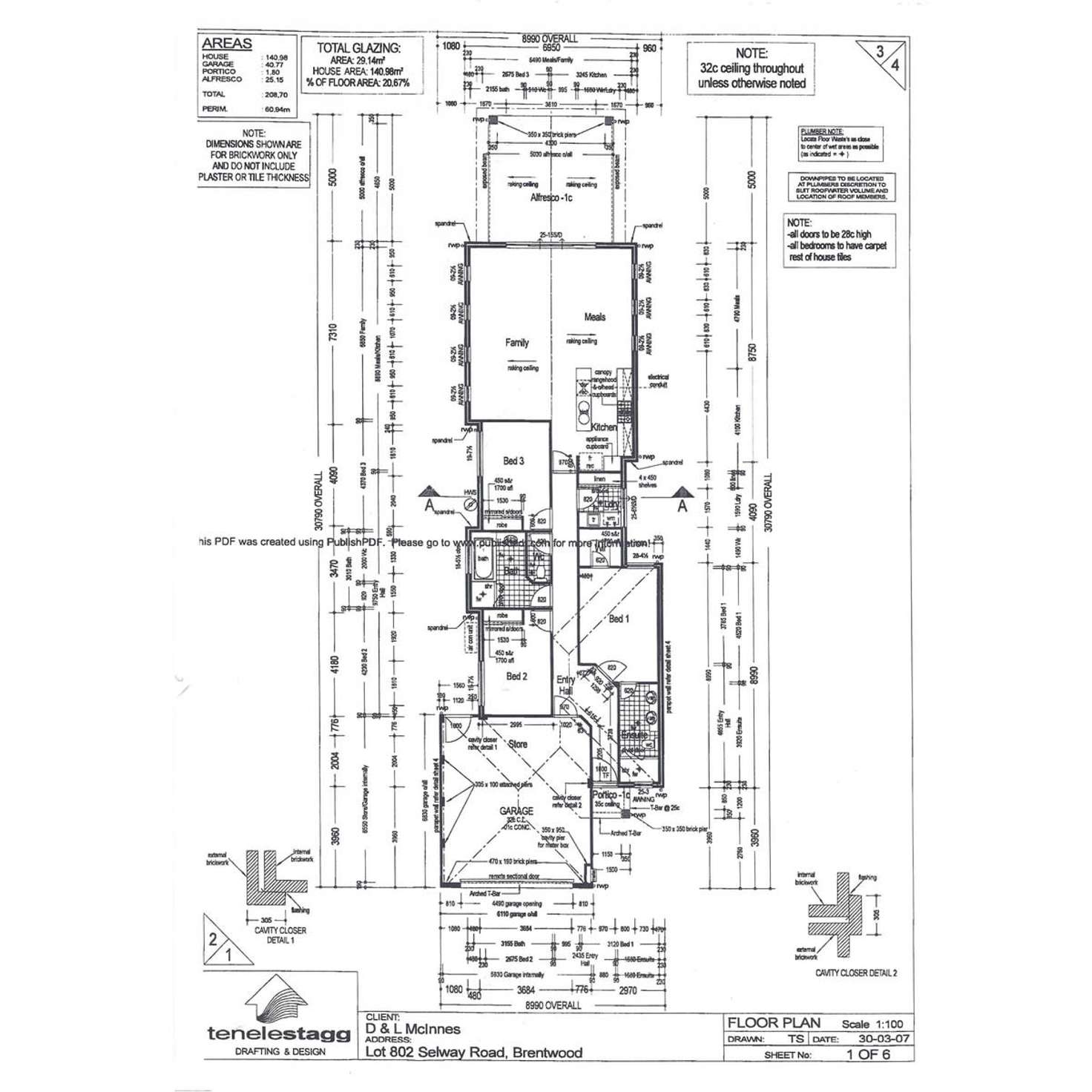 Floorplan of Homely house listing, 20B Selway Road, Brentwood WA 6153
