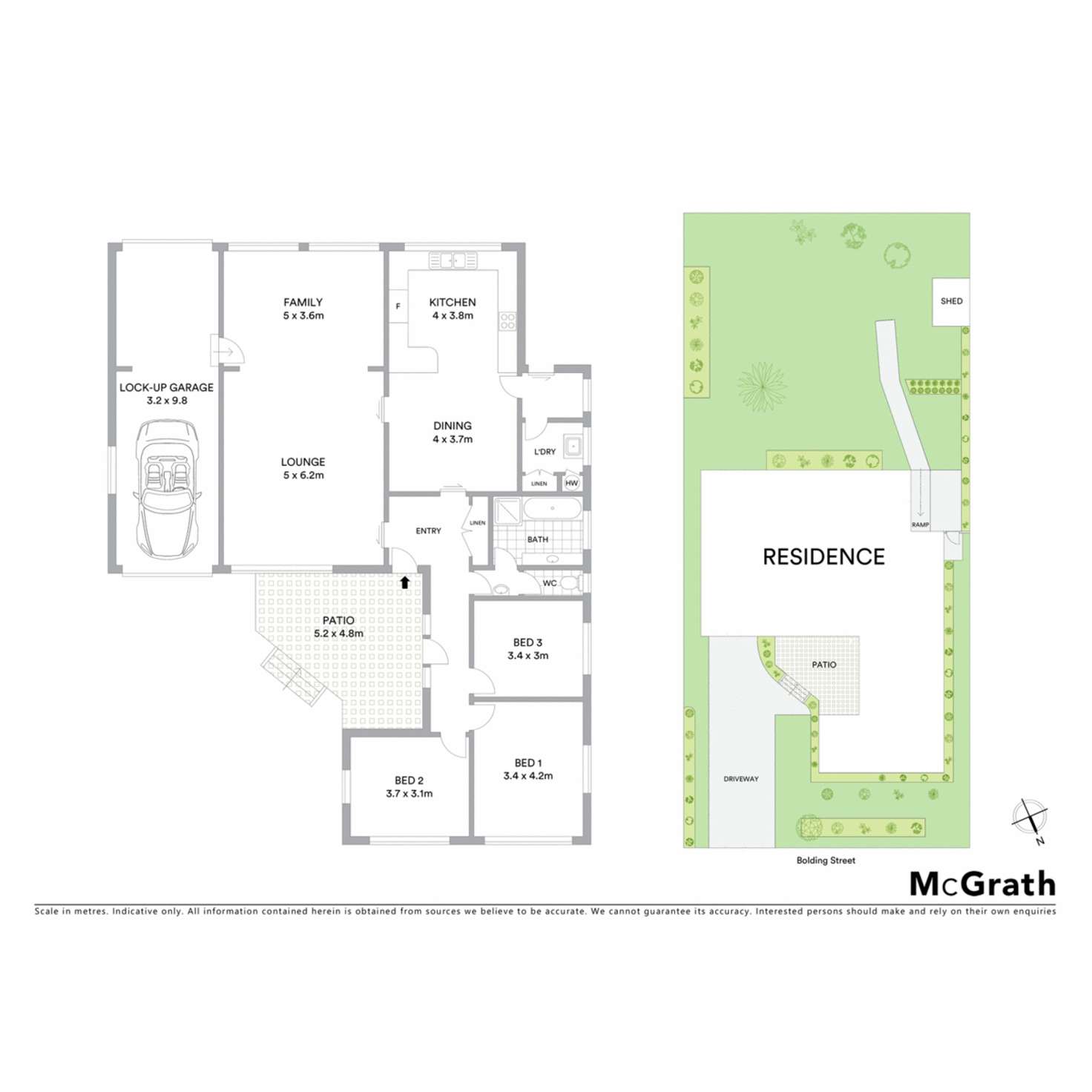 Floorplan of Homely house listing, 6 Bolding Street, Ballina NSW 2478