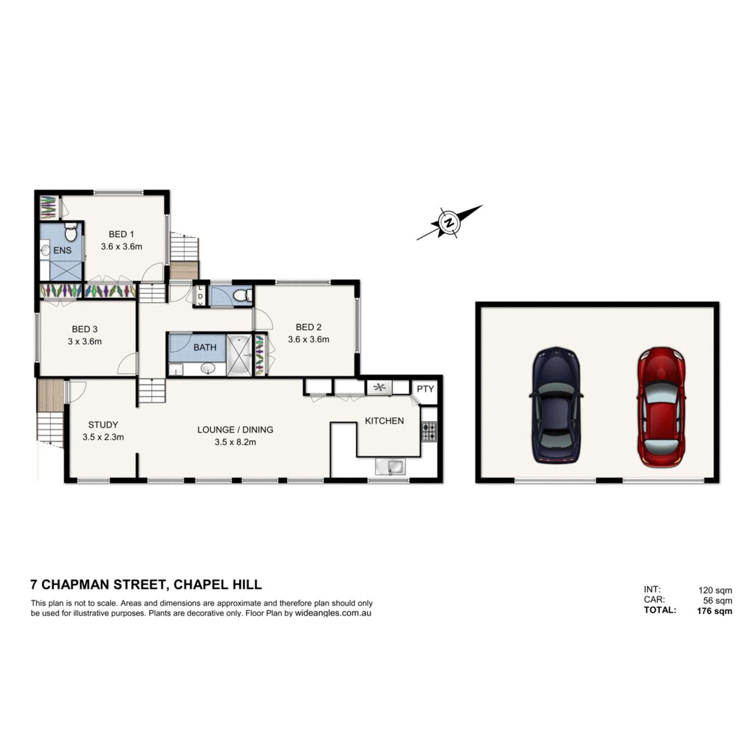 Floorplan of Homely house listing, 7 Chapman Street, Chapel Hill QLD 4069