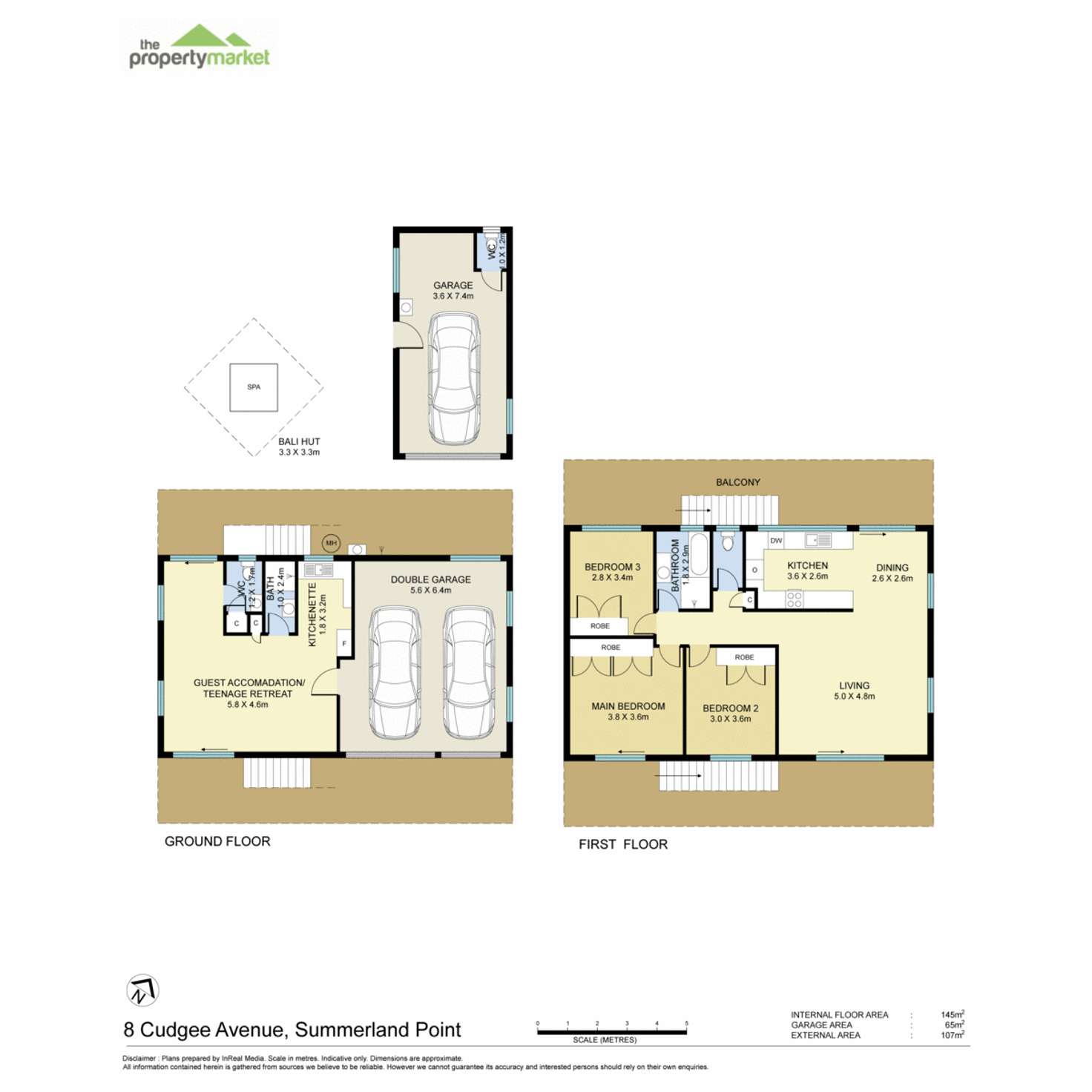 Floorplan of Homely house listing, 8 Cudgee Avenue, Summerland Point NSW 2259