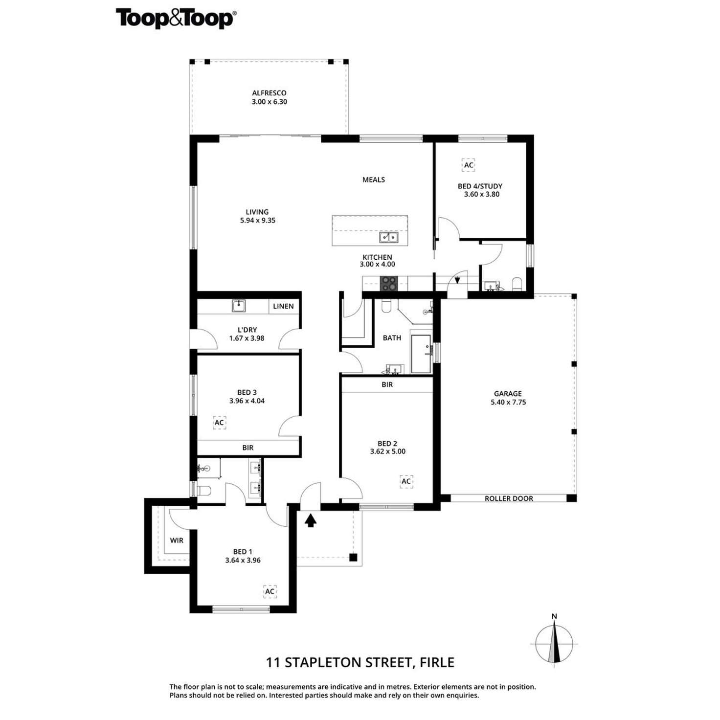 Floorplan of Homely house listing, 11 Stapleton Street, Firle SA 5070