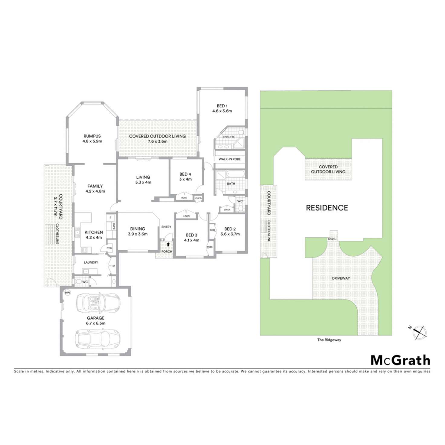 Floorplan of Homely house listing, 60 The Ridgeway, Cumbalum NSW 2478