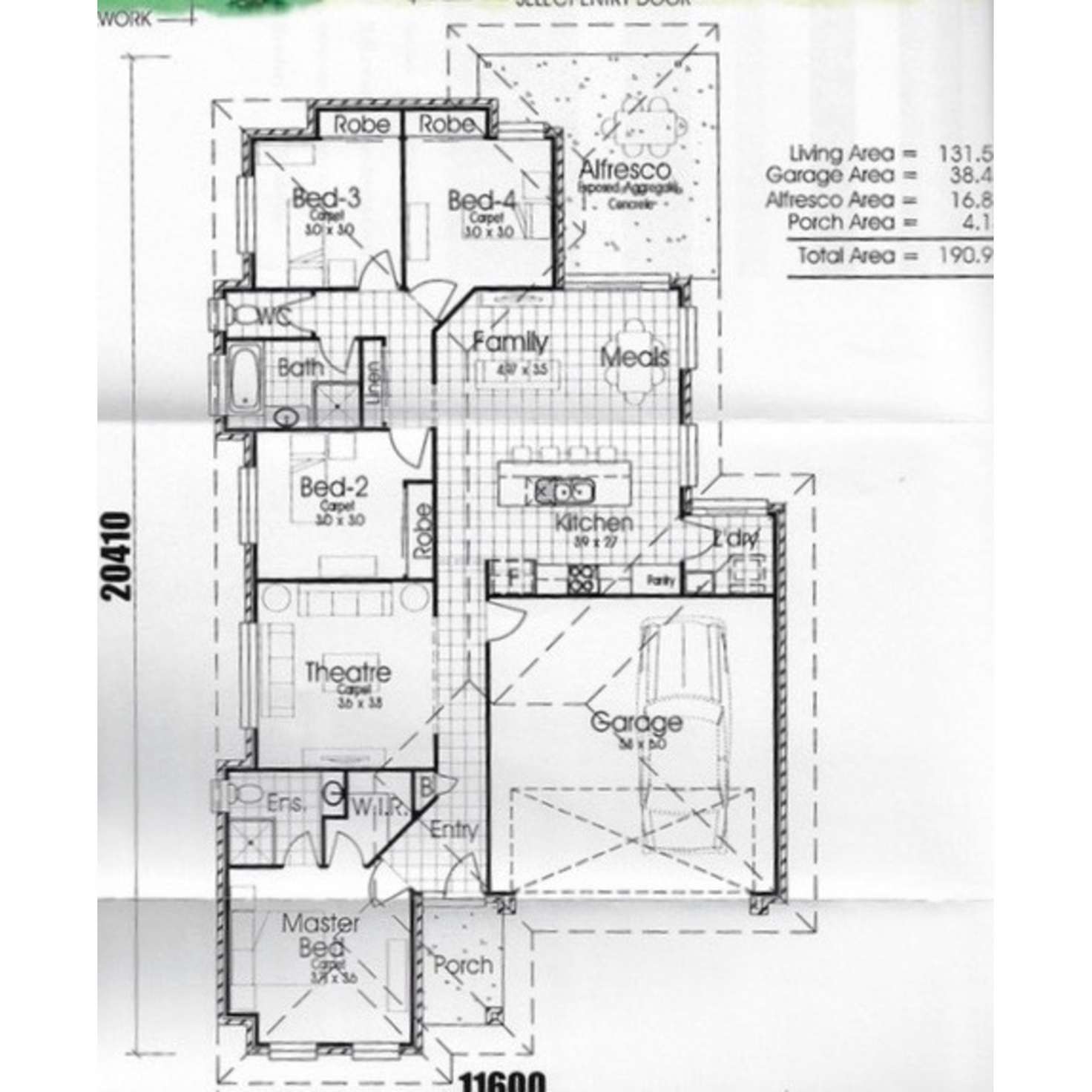 Floorplan of Homely house listing, 38 Skyline Circuit, Bahrs Scrub QLD 4207