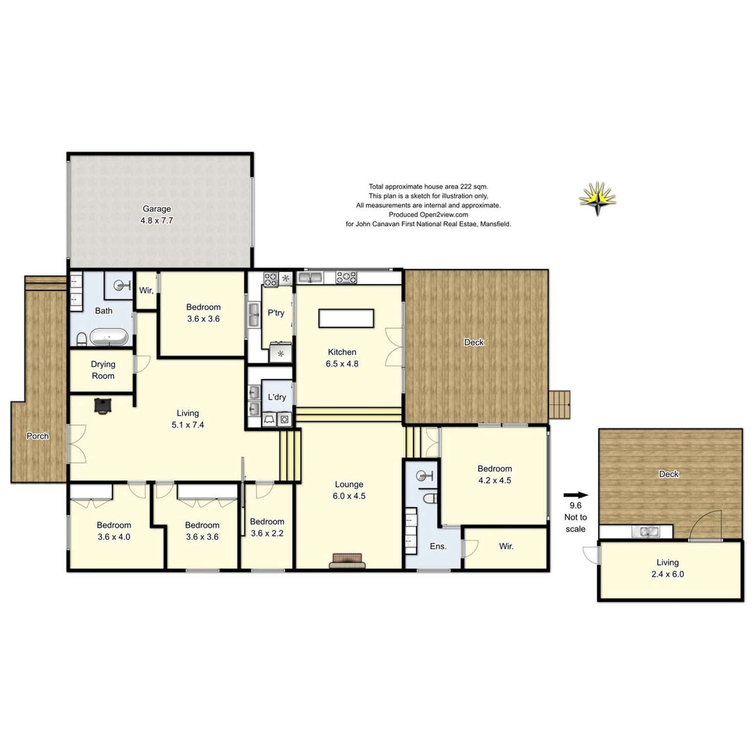 Floorplan of Homely house listing, 9 Changue Road, Merrijig VIC 3723