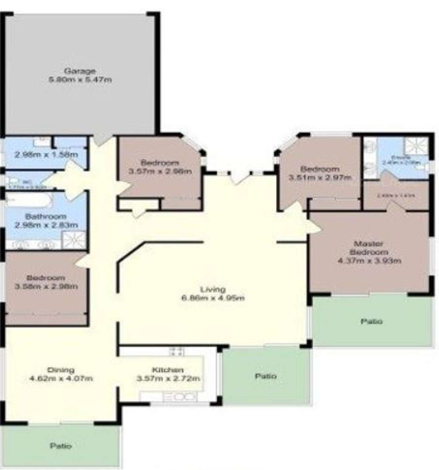 Floorplan of Homely house listing, 28 Highview Place, Parkwood QLD 4214