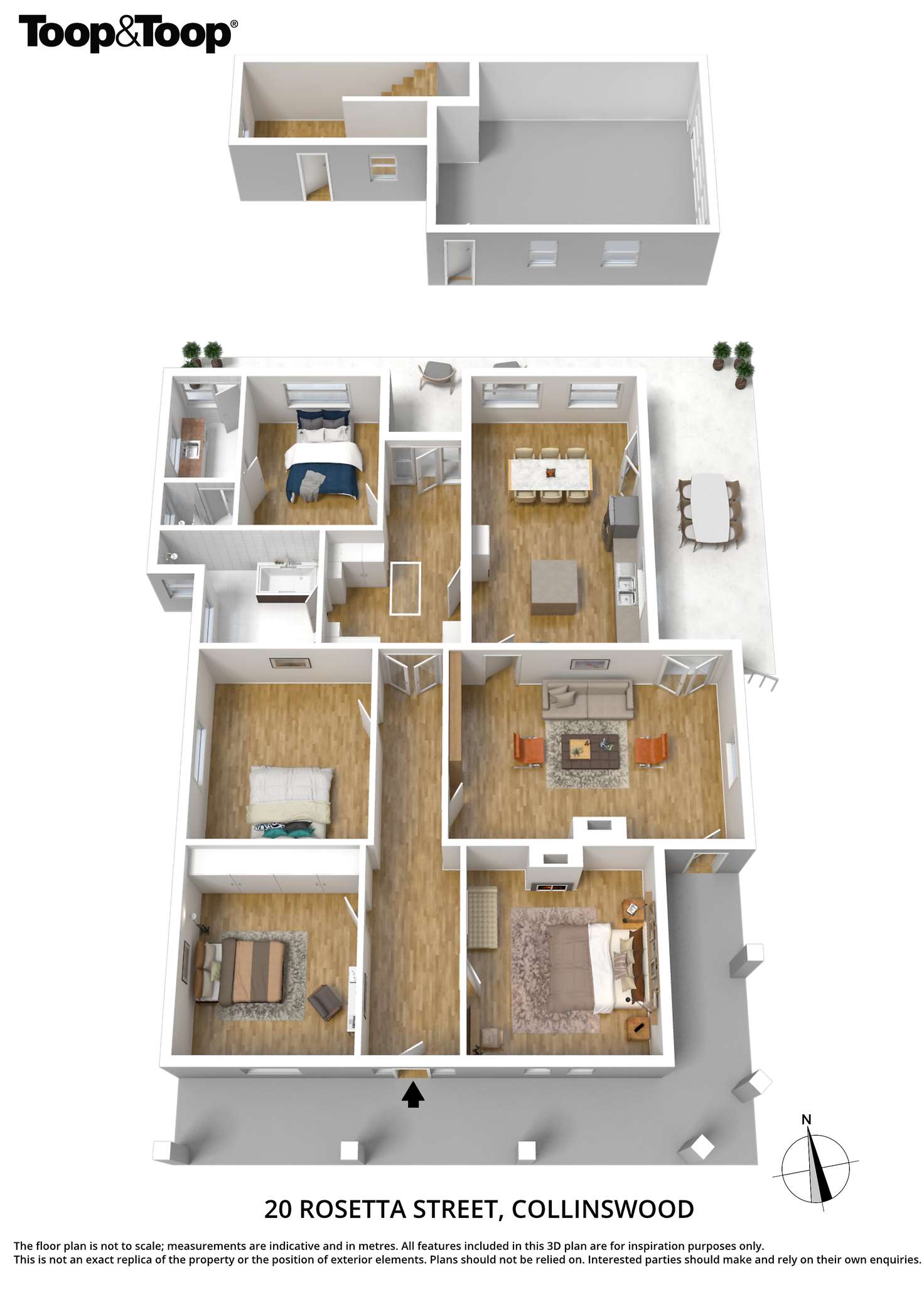 Floorplan of Homely house listing, 20 Rosetta Street, Collinswood SA 5081