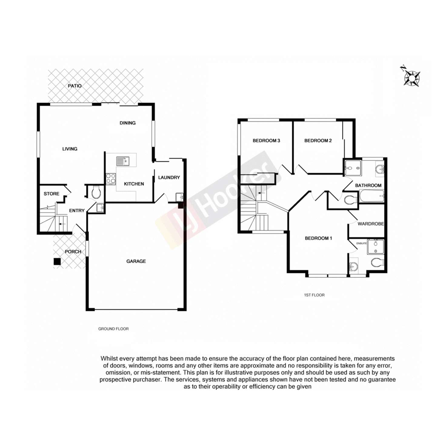 Floorplan of Homely townhouse listing, 13/34 Brandon Road, Runcorn QLD 4113