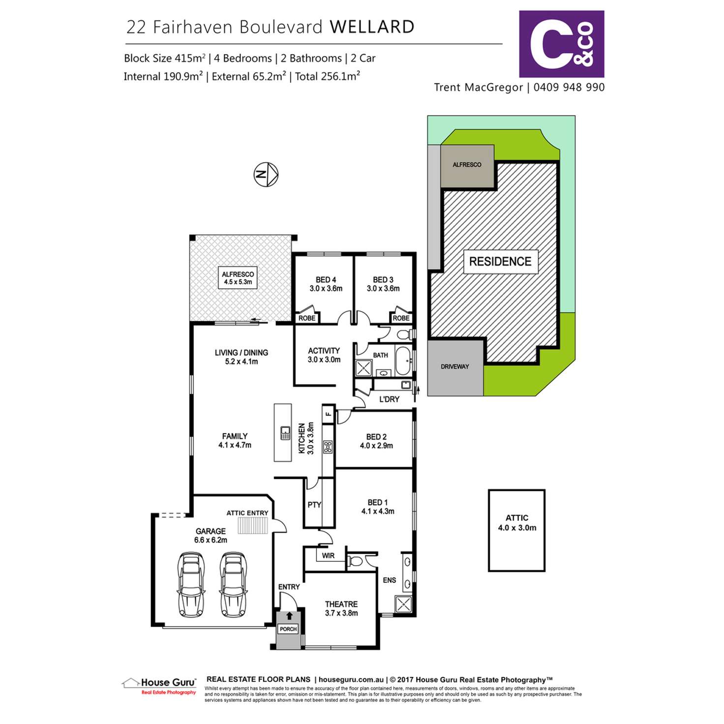 Floorplan of Homely house listing, 22 Fairhaven Boulevard, Wellard WA 6170