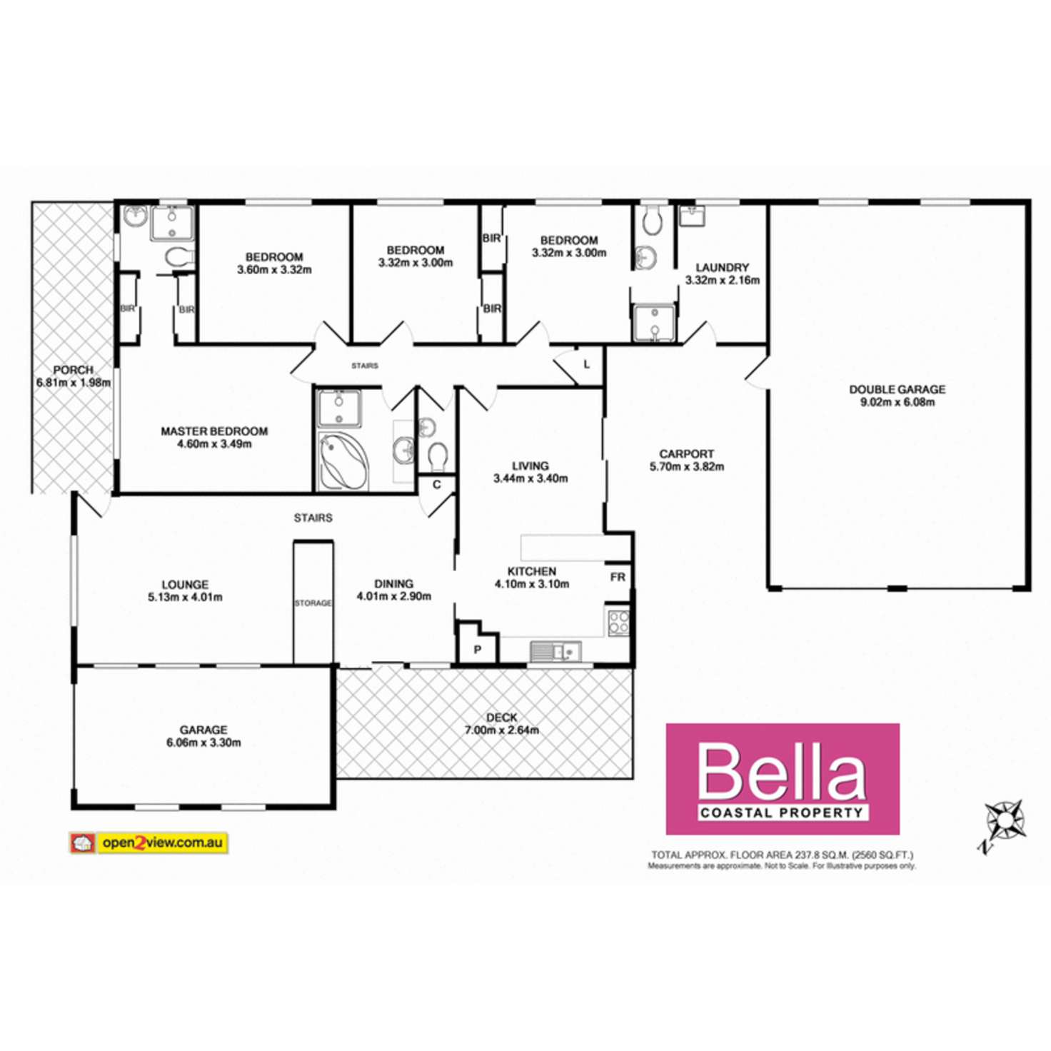 Floorplan of Homely house listing, 2 Waterview Close, Lake Conjola NSW 2539