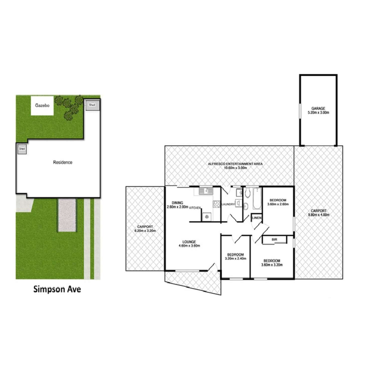 Floorplan of Homely house listing, 25 Simpson Avenue, Casula NSW 2170