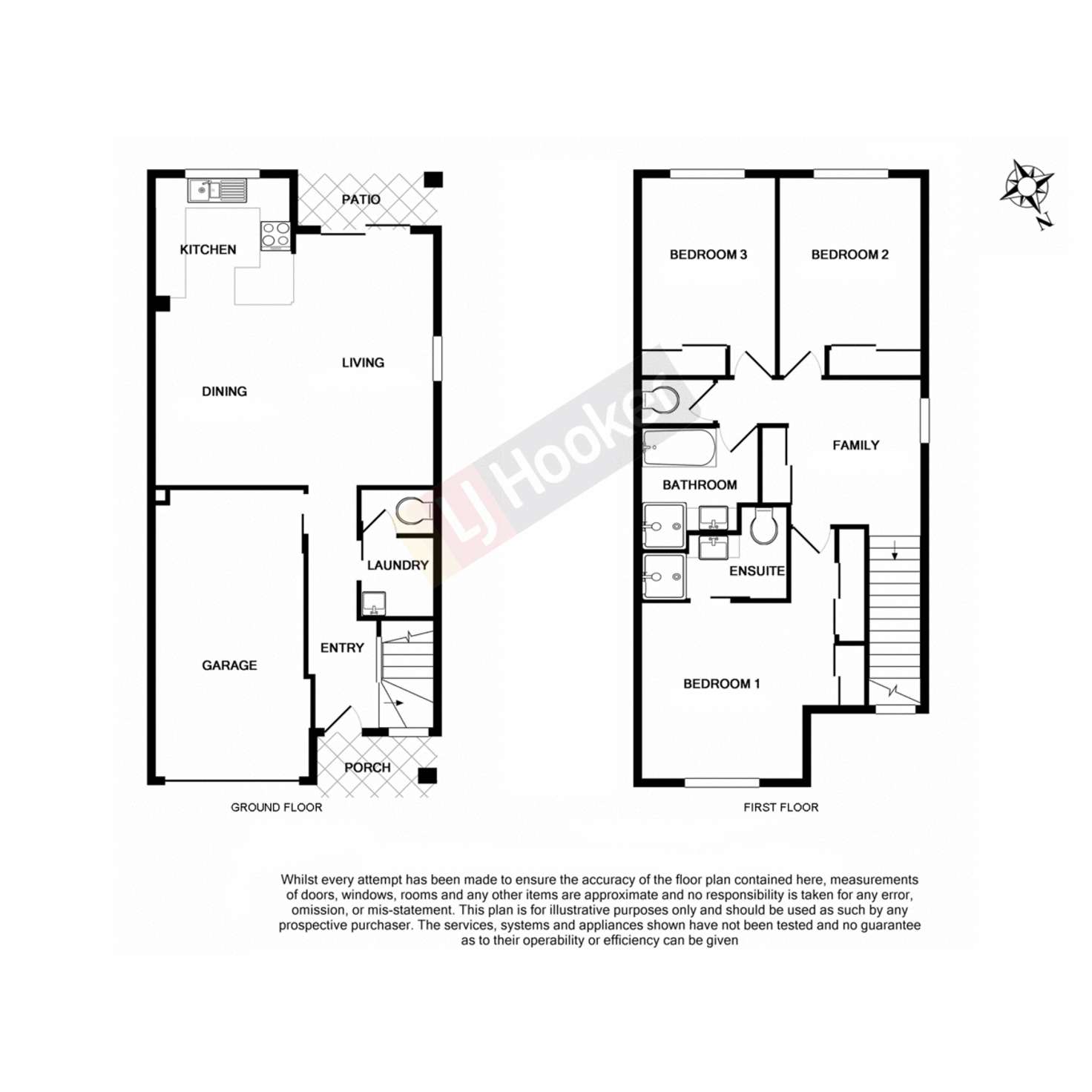 Floorplan of Homely townhouse listing, 10/1 Cristaldi Avenue, Underwood QLD 4119