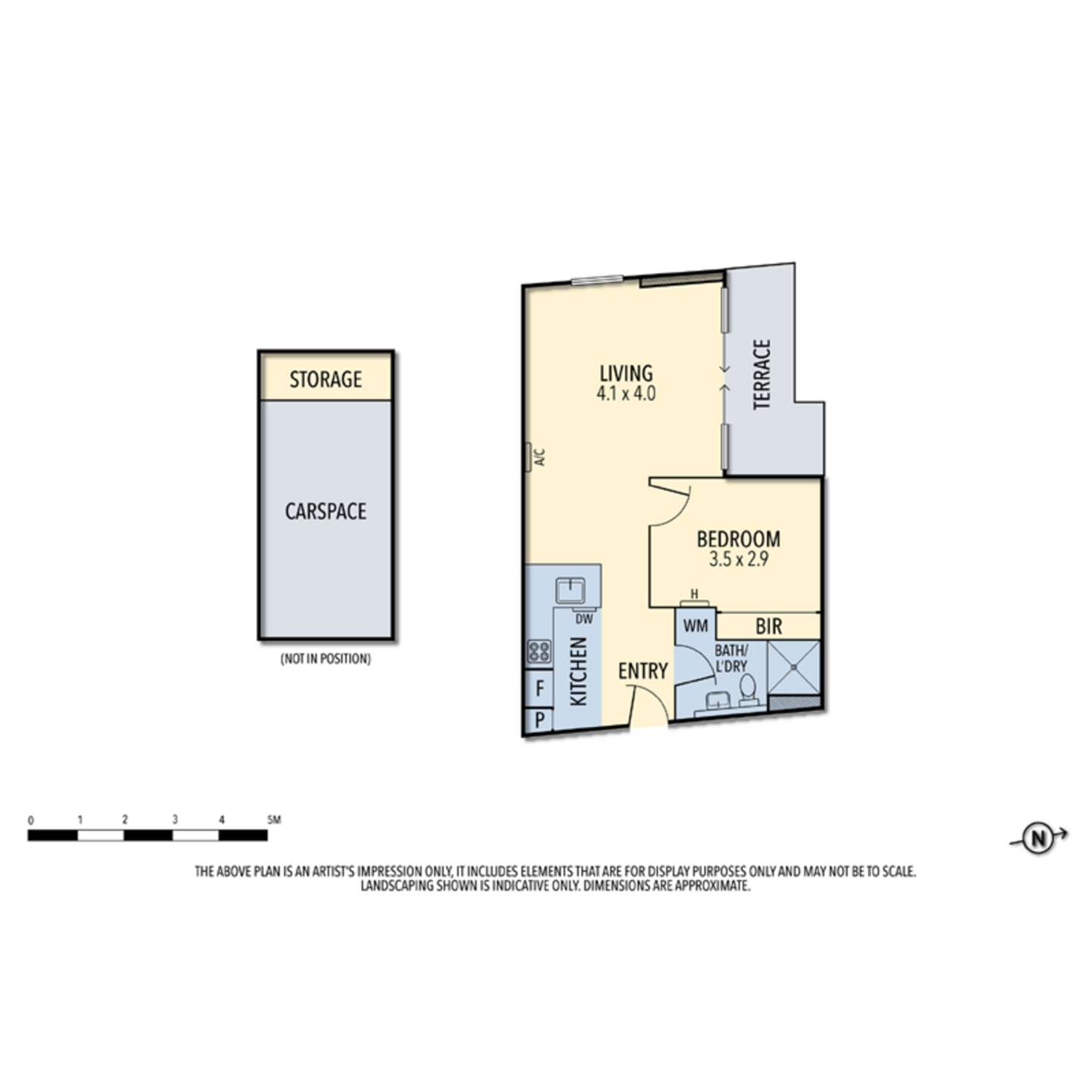 Floorplan of Homely apartment listing, 511/2 Golding Street, Hawthorn VIC 3122