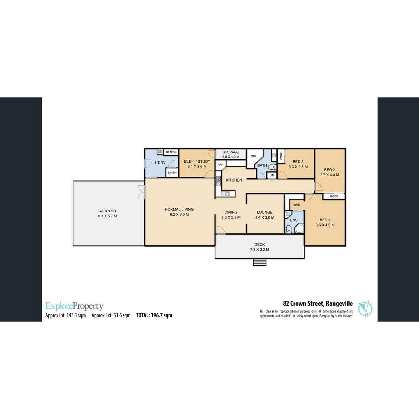 Floorplan of Homely house listing, 184 Mackenzie Street, Rangeville QLD 4350