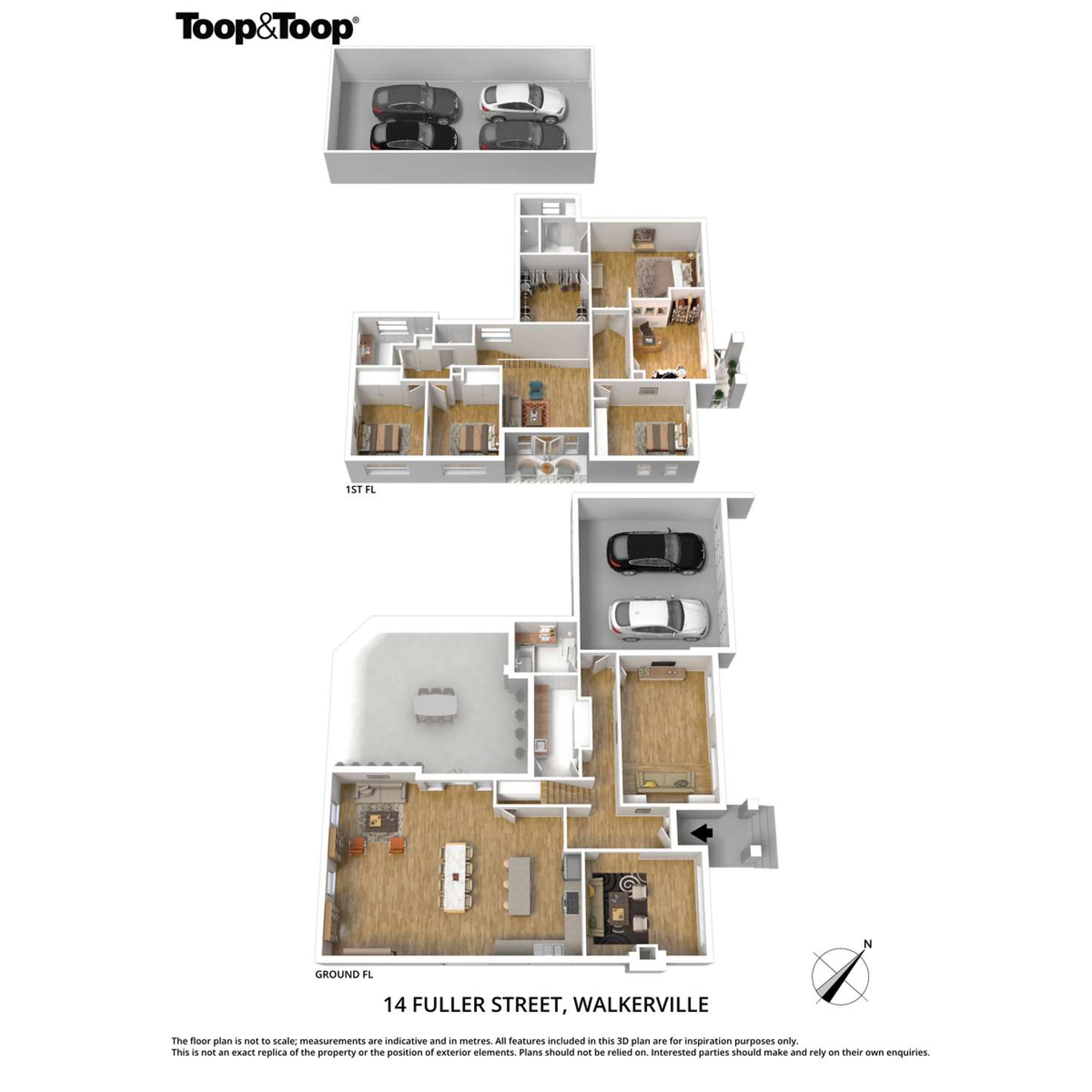 Floorplan of Homely house listing, 14 Fuller Street, Walkerville SA 5081