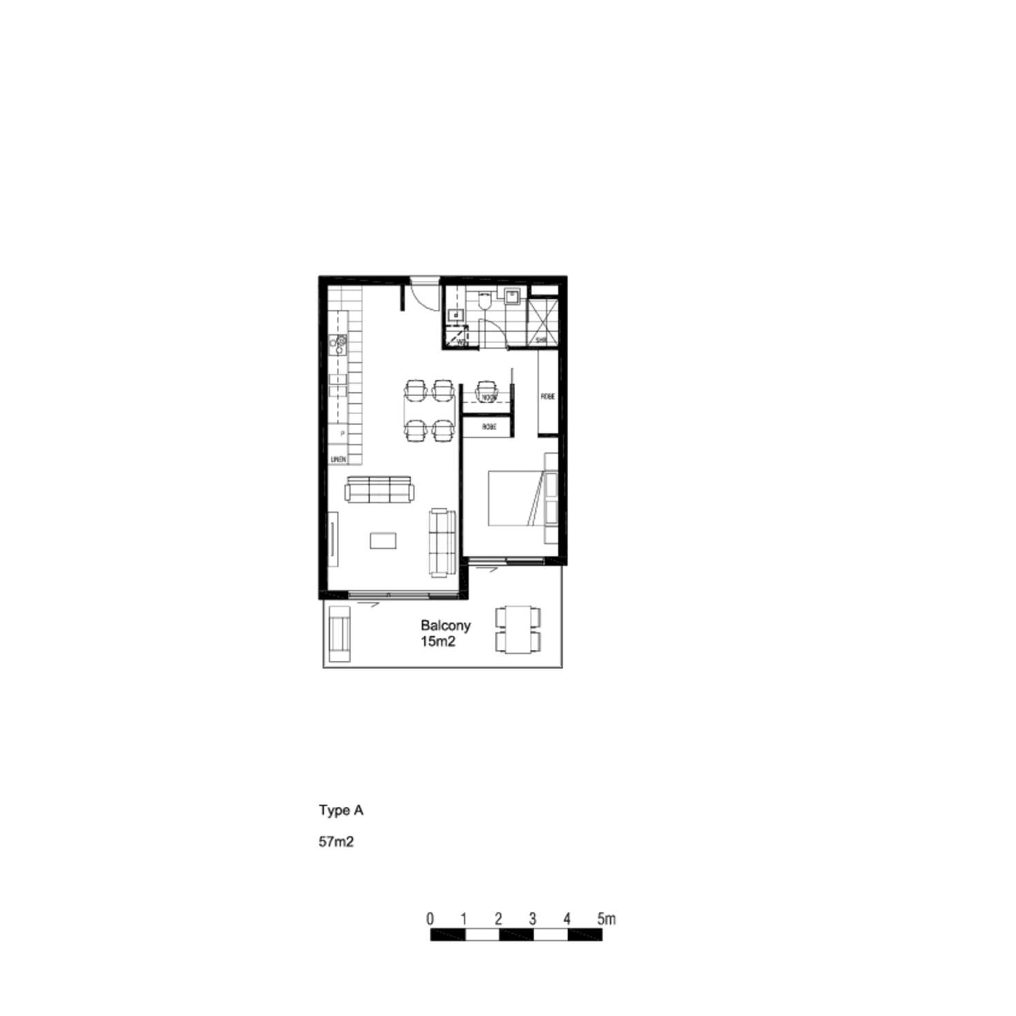 Floorplan of Homely apartment listing, 12/1 Freshwater Parade, Claremont WA 6010