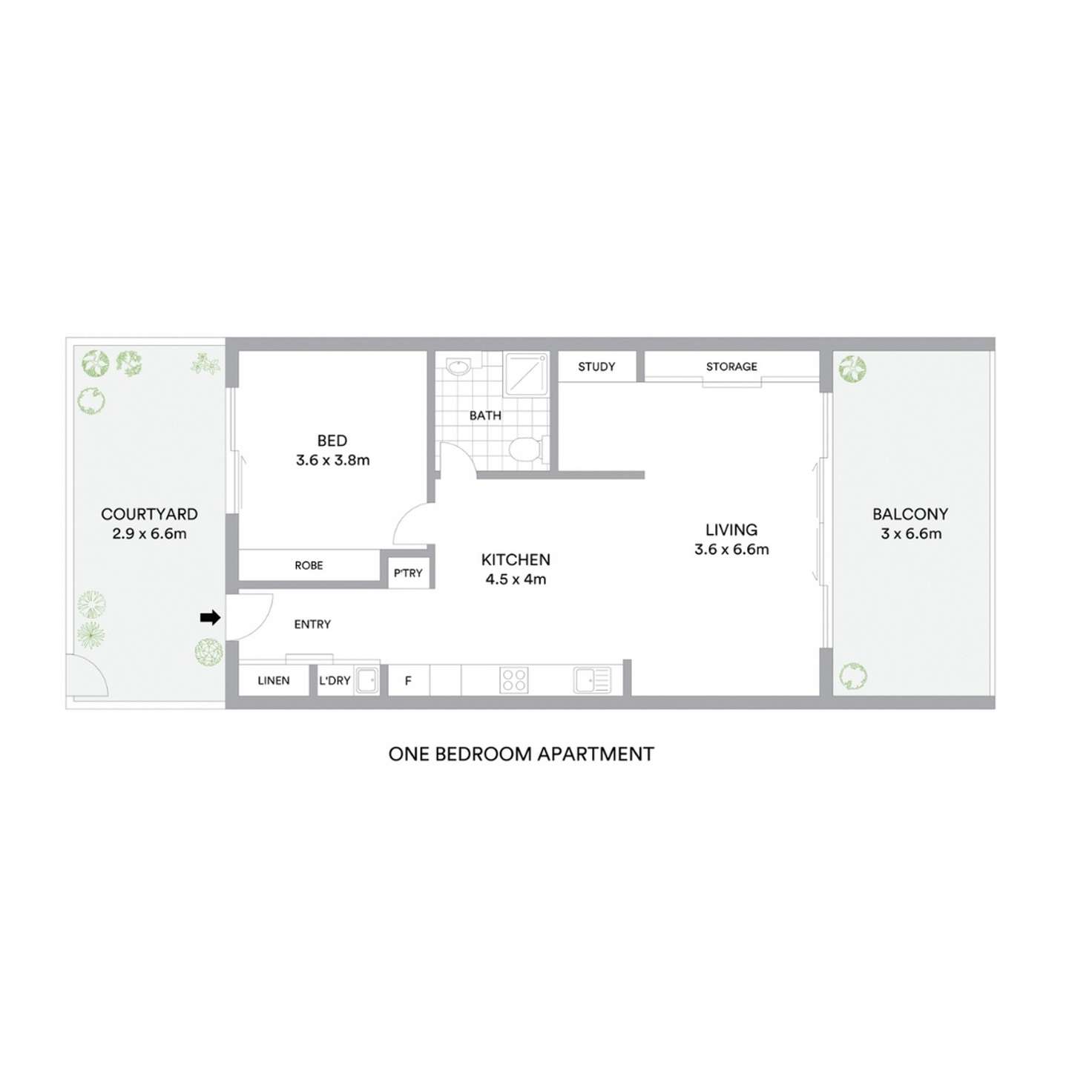 Floorplan of Homely apartment listing, 6/52 Darlington Drive, Banora Point NSW 2486