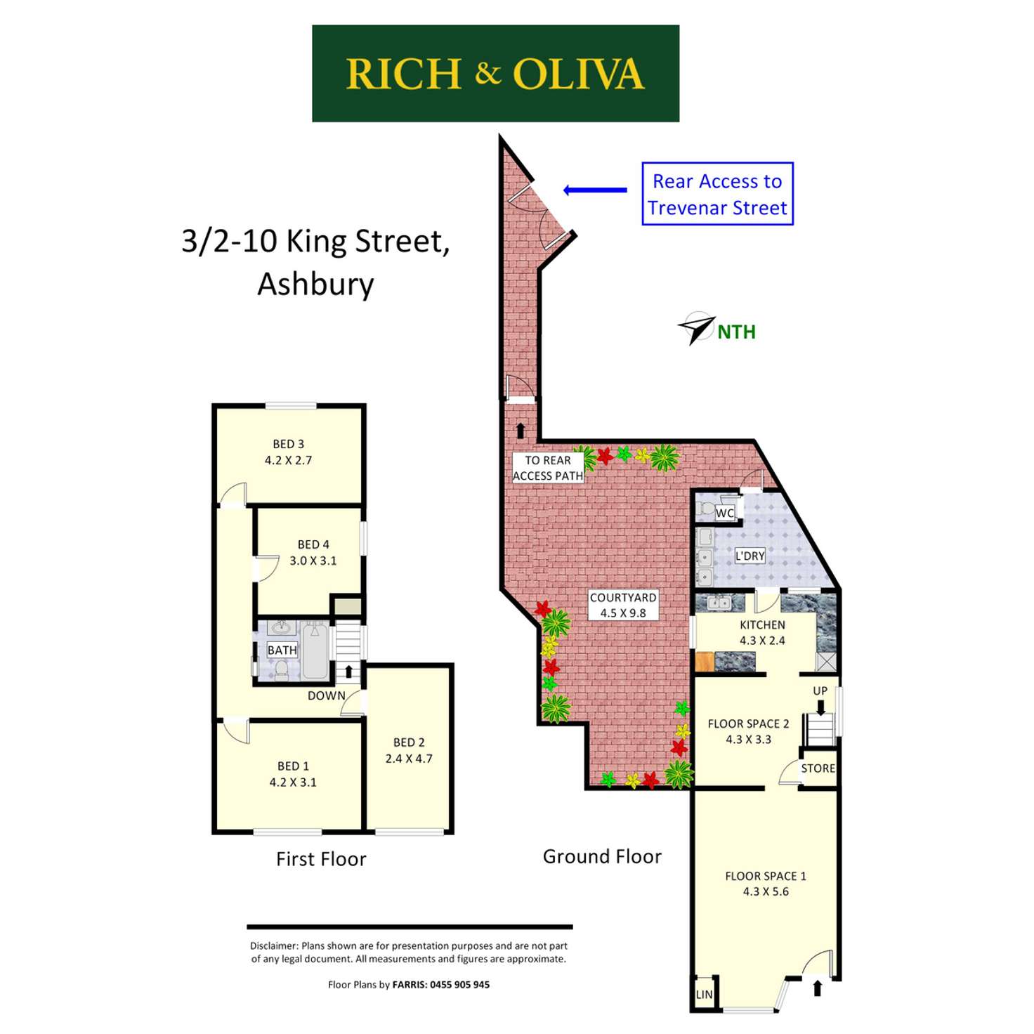 Floorplan of Homely apartment listing, 3/2-10 King Street, Ashbury NSW 2193