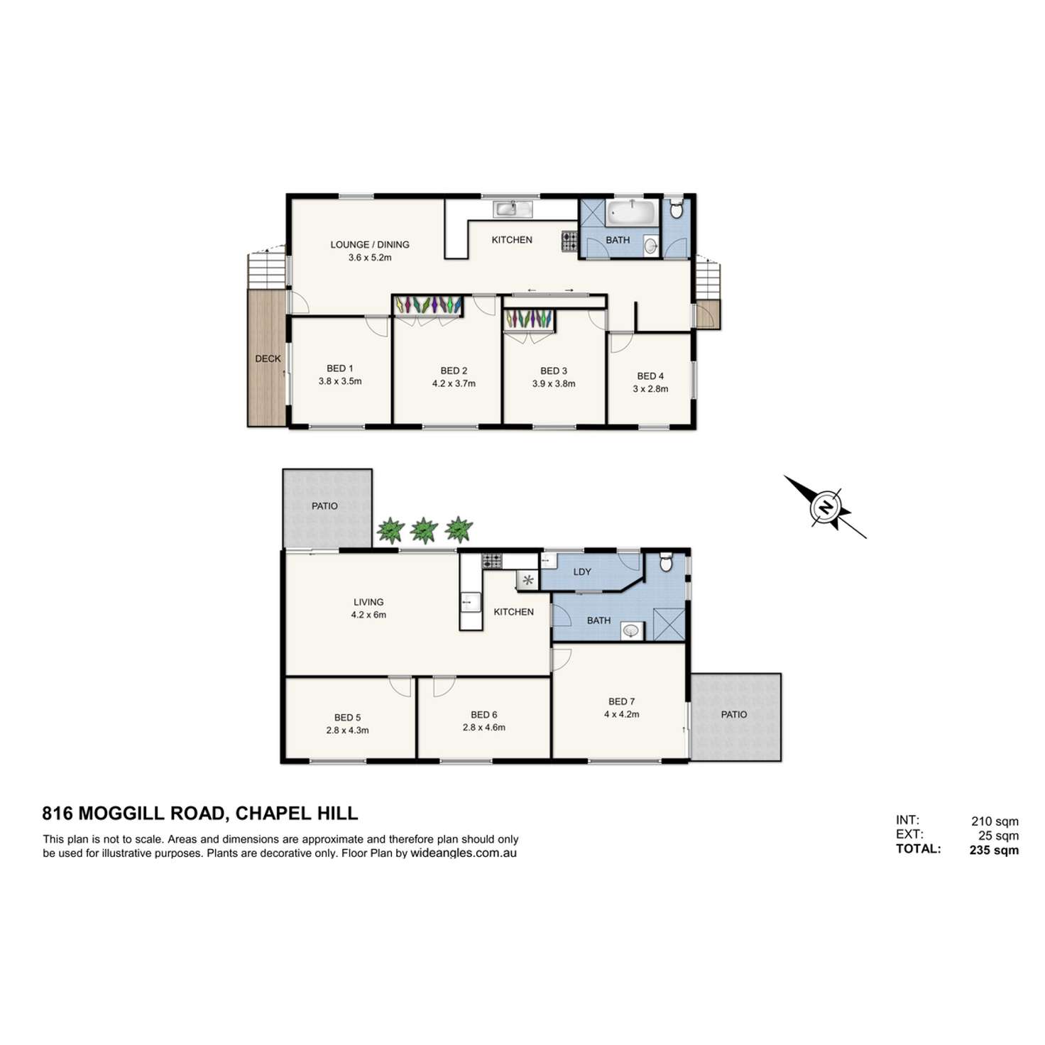 Floorplan of Homely house listing, 816 Moggill Road, Chapel Hill QLD 4069