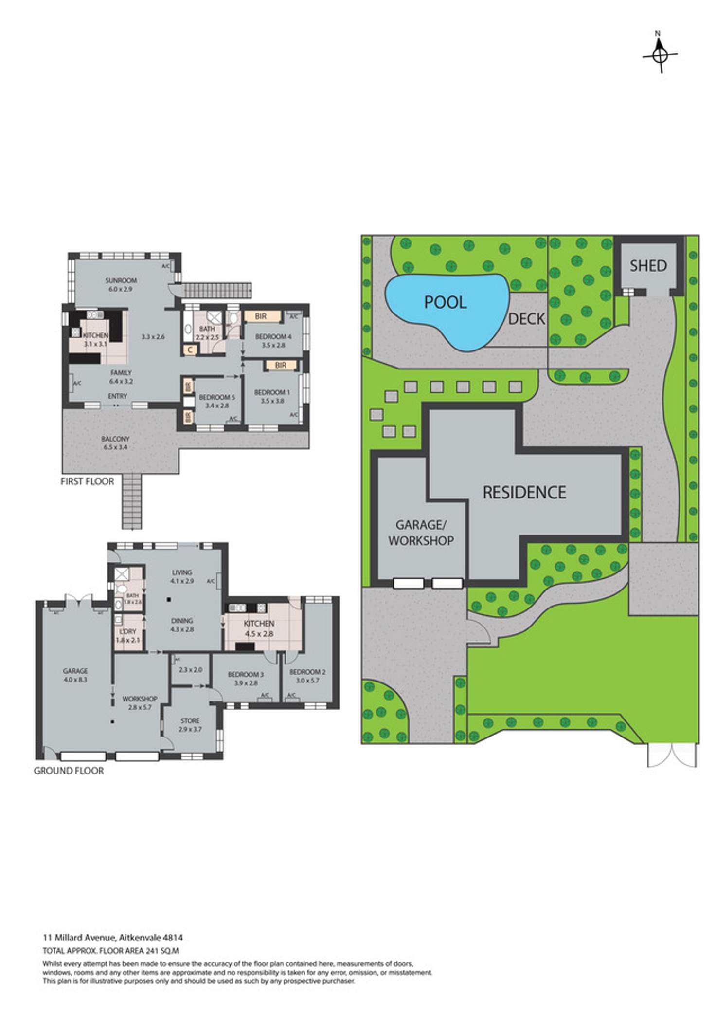 Floorplan of Homely house listing, 11 Millard Avenue, Aitkenvale QLD 4814