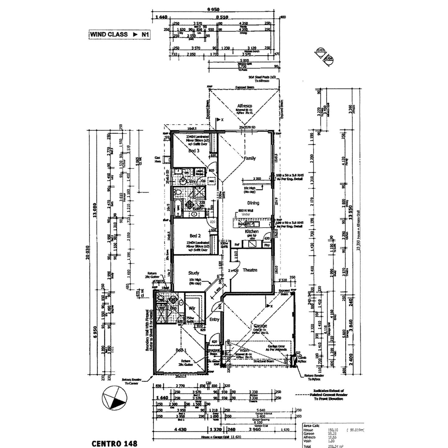 Floorplan of Homely house listing, 35 Eiffel Circuit, Tapping WA 6065