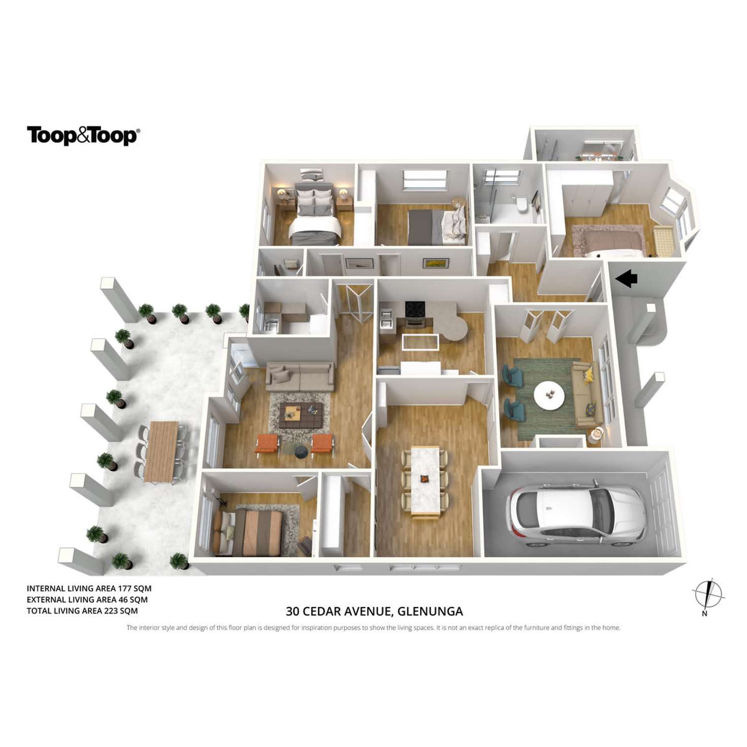 Floorplan of Homely house listing, 30 Cedar Avenue, Glenunga SA 5064