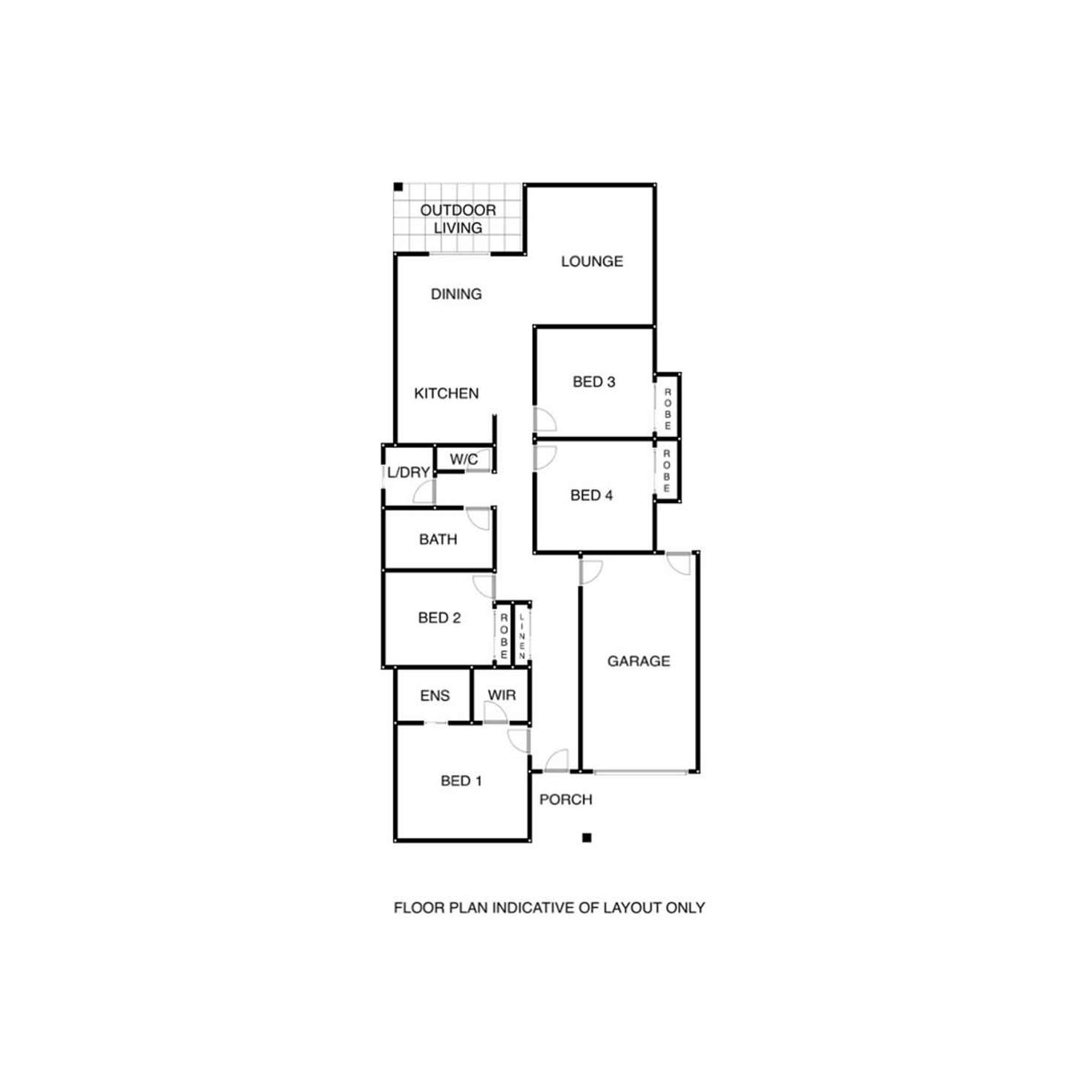 Floorplan of Homely house listing, 13 Cerulean Place, Yarrabilba QLD 4207