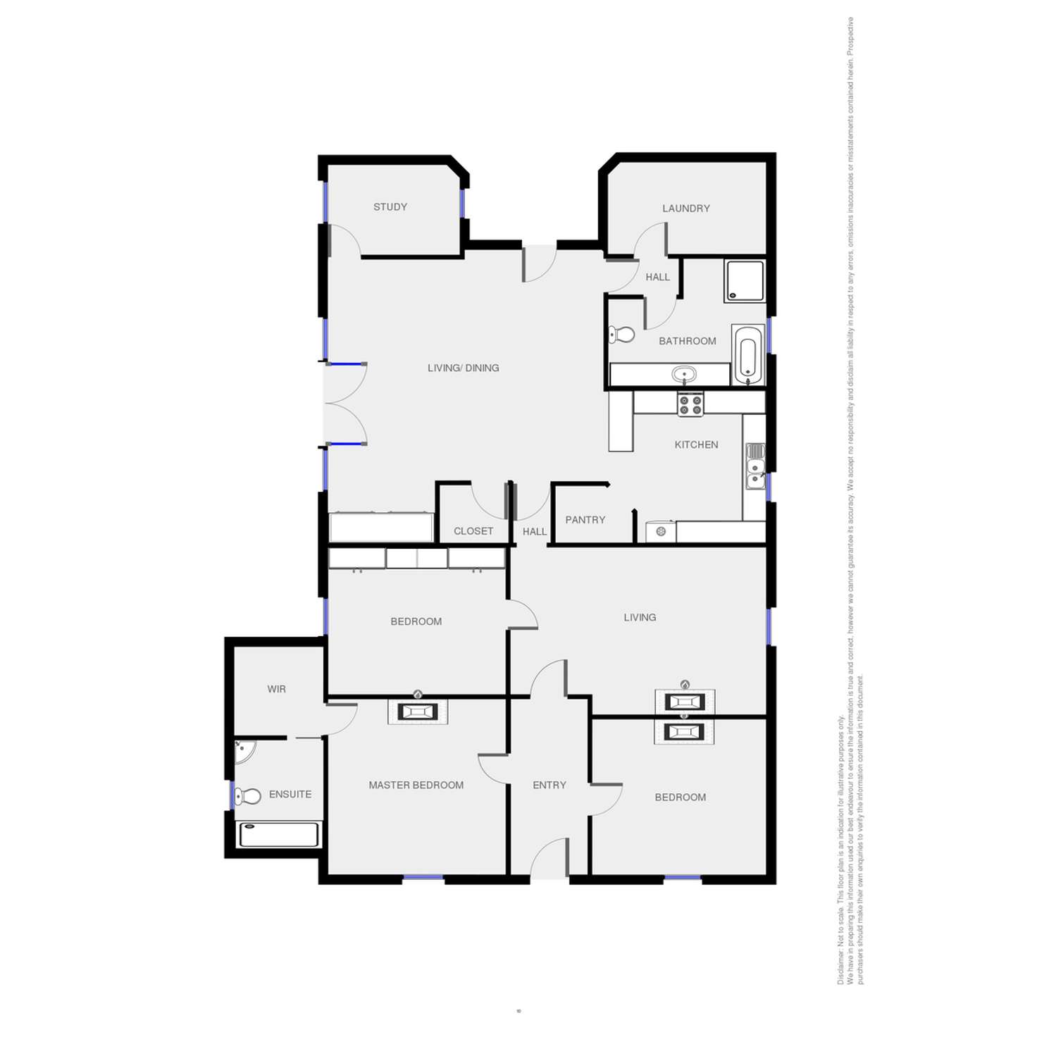 Floorplan of Homely house listing, 542 Thurgoona Street, Albury NSW 2640