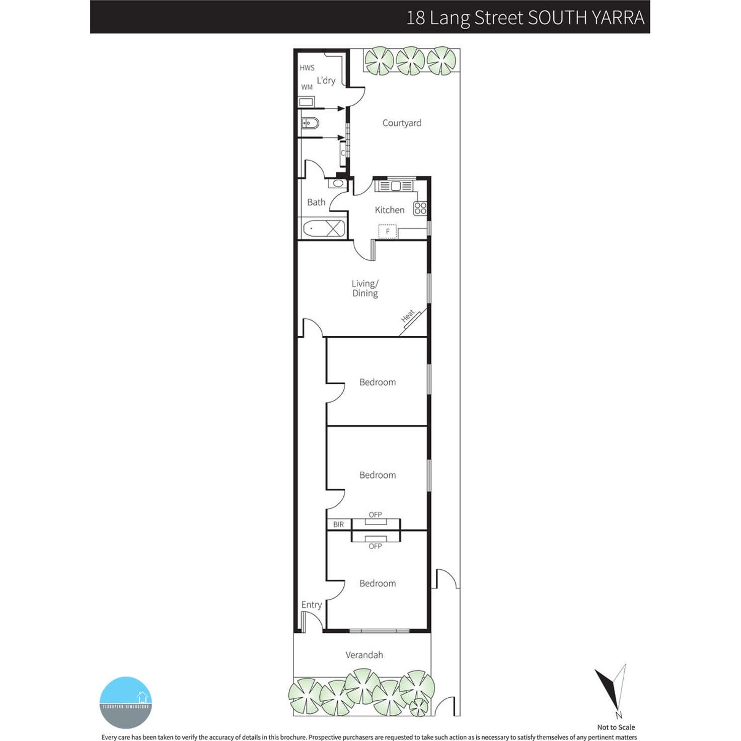 Floorplan of Homely house listing, 18 Lang Street, South Yarra VIC 3141