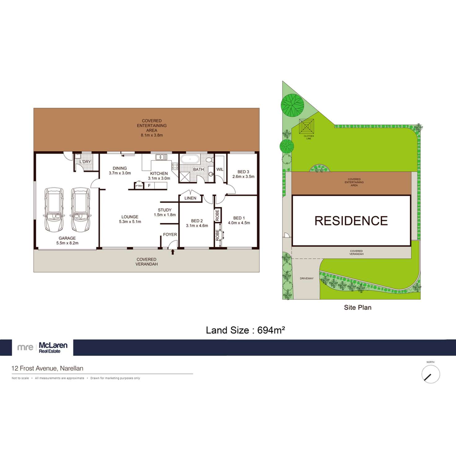 Floorplan of Homely house listing, 12 Frost Avenue, Narellan NSW 2567