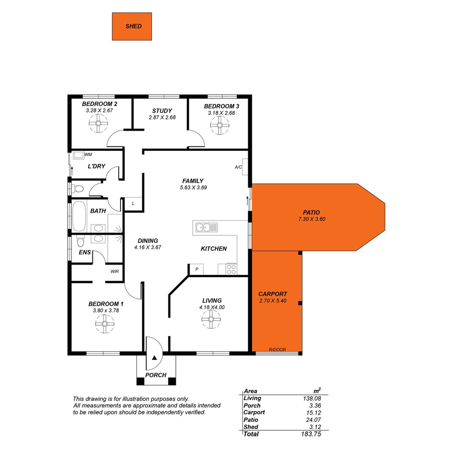 Floorplan of Homely house listing, 33 Carabeen Crescent, Andrews Farm SA 5114