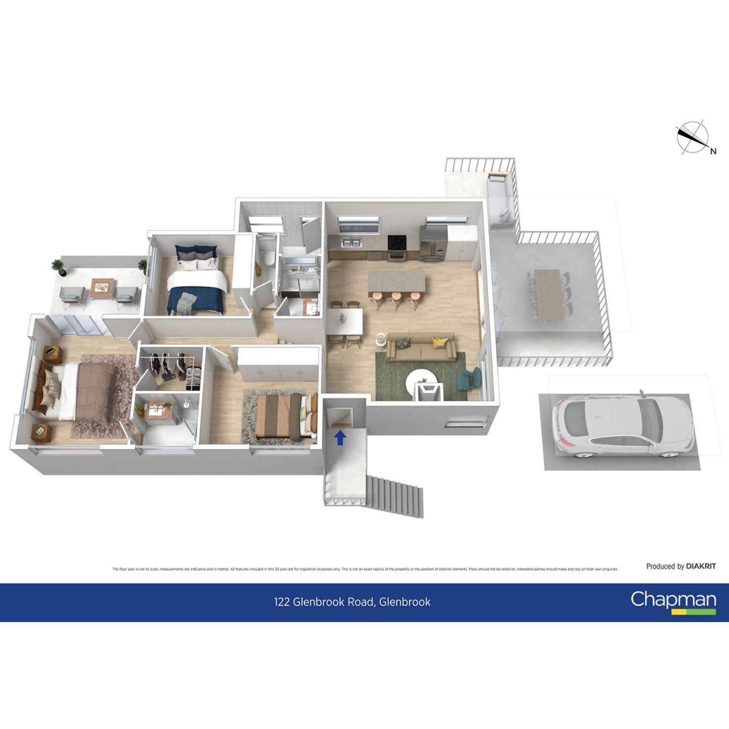 Floorplan of Homely house listing, 122 Glenbrook Road, Glenbrook NSW 2773