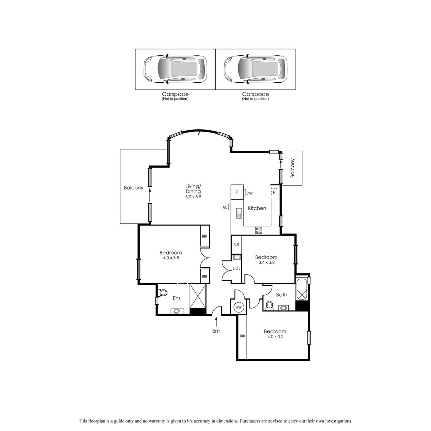 Floorplan of Homely apartment listing, 5/145 Beach Street, Port Melbourne VIC 3207