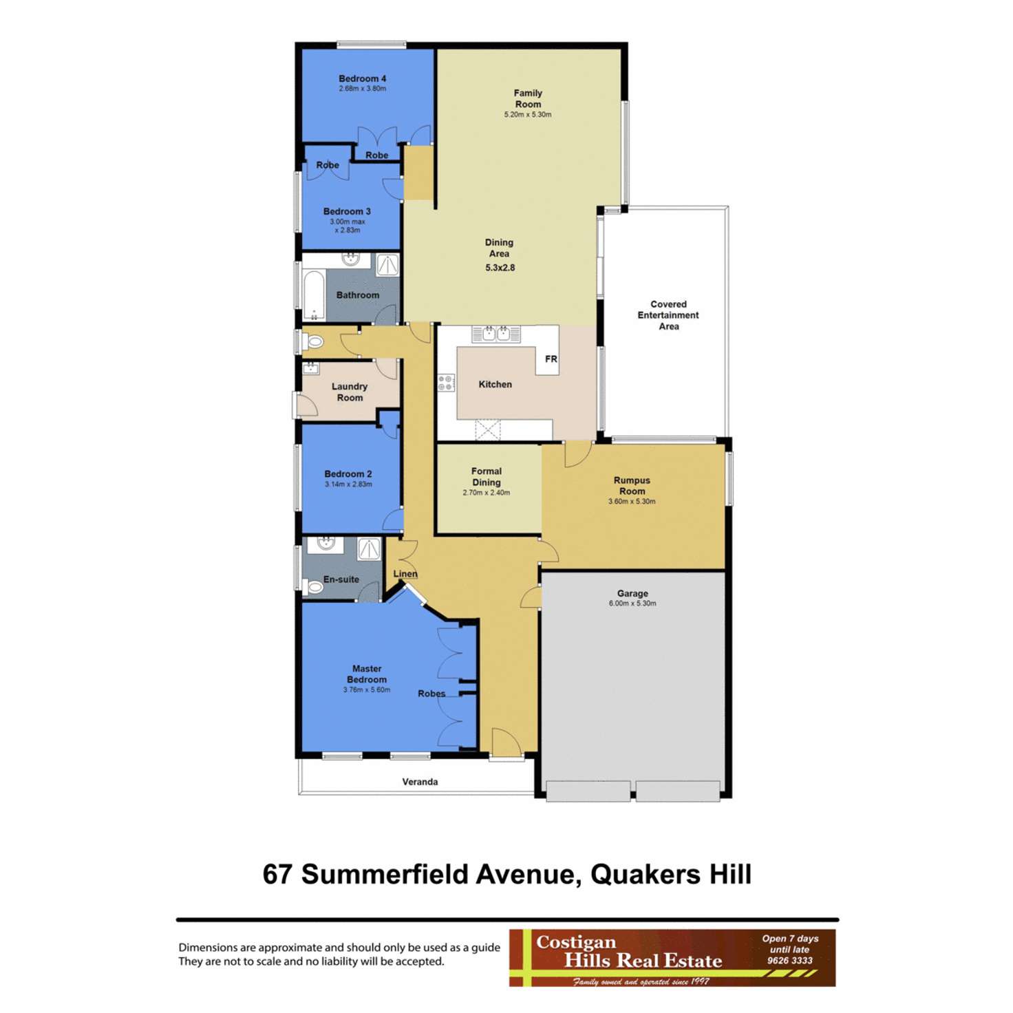 Floorplan of Homely house listing, 67 Summerfield Avenue, Quakers Hill NSW 2763