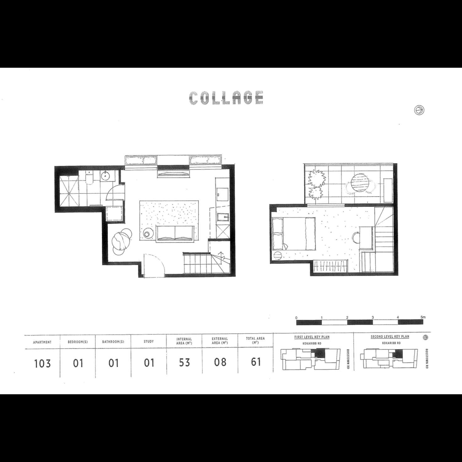 Floorplan of Homely apartment listing, 103/56 Rosstown Road, Carnegie VIC 3163