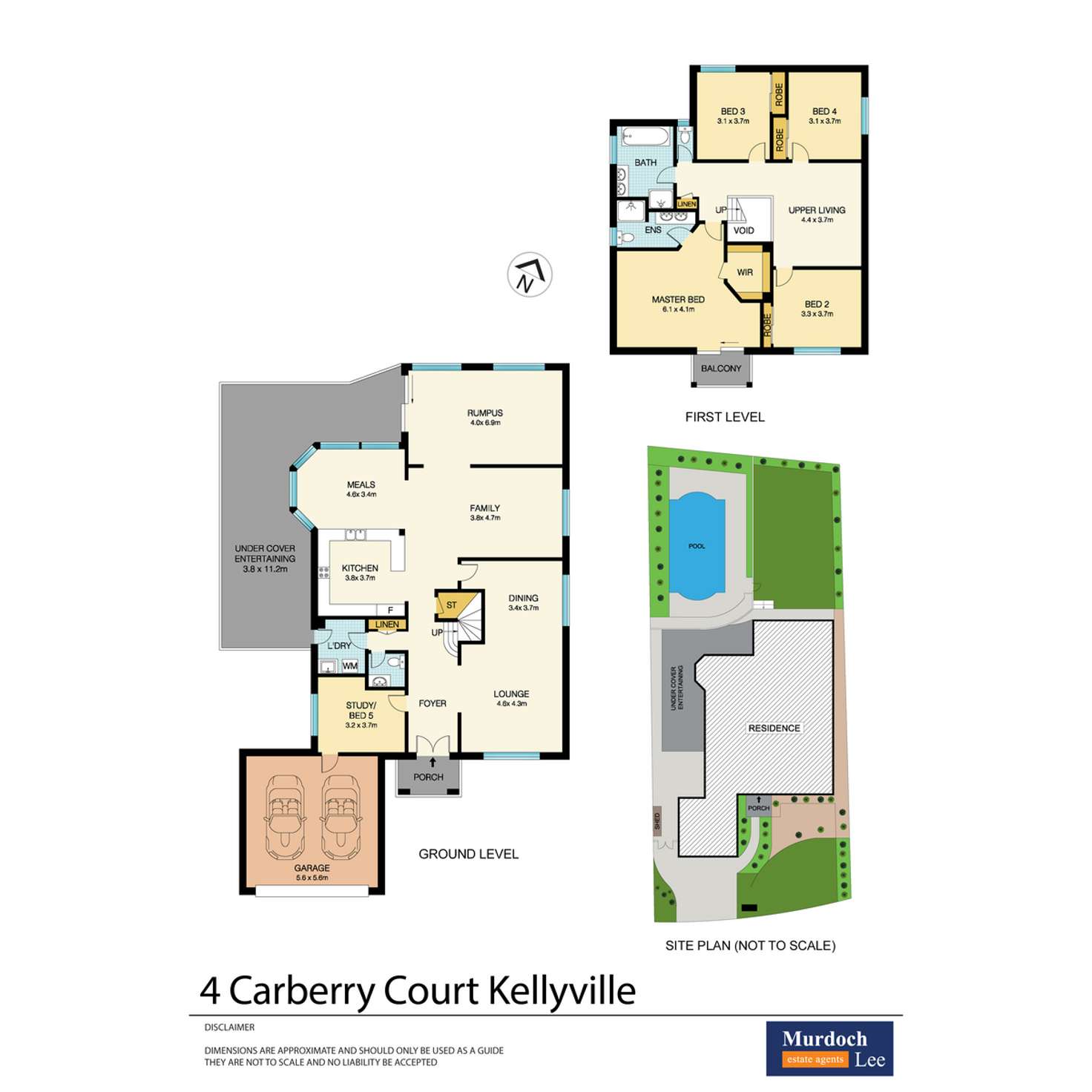 Floorplan of Homely house listing, 4 Carberry Court, Kellyville NSW 2155