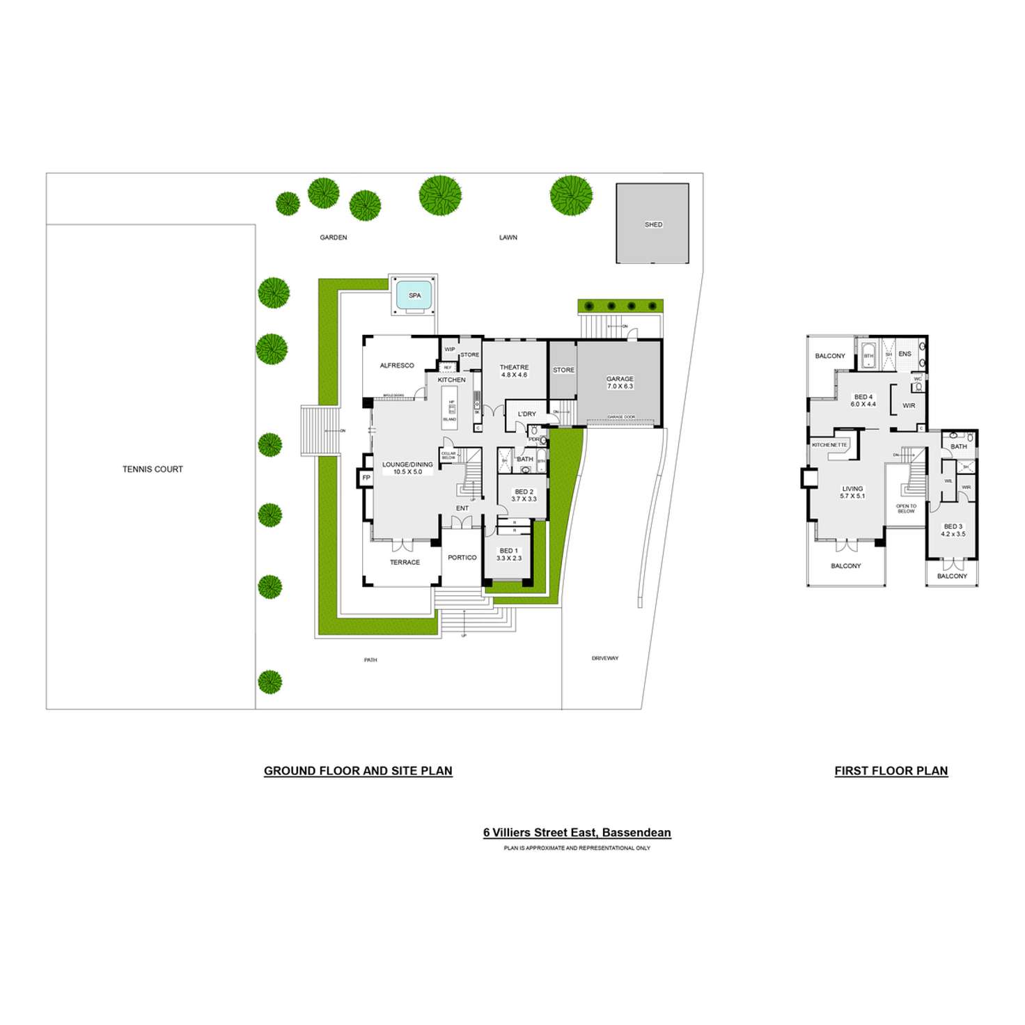 Floorplan of Homely house listing, 6 Villiers Street East, Bassendean WA 6054