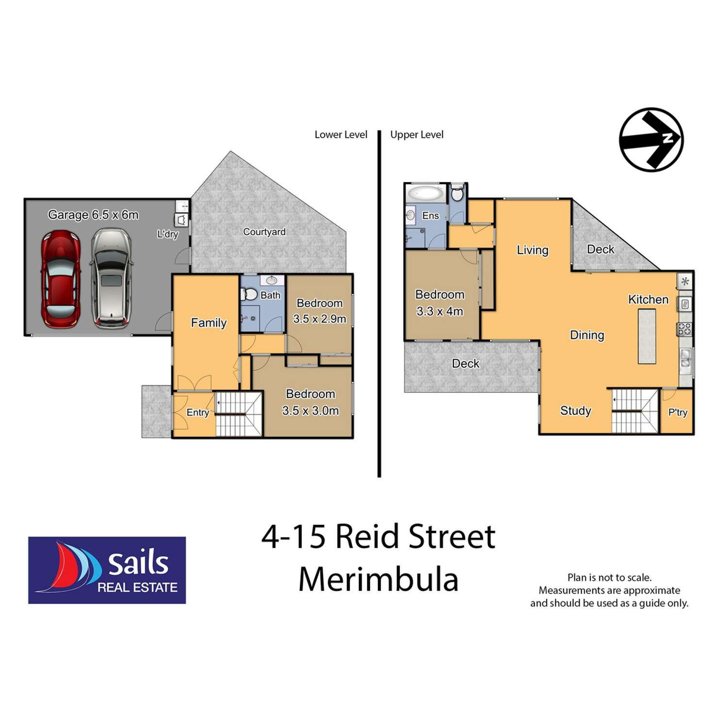 Floorplan of Homely apartment listing, 4/15 Reid Street, Merimbula NSW 2548