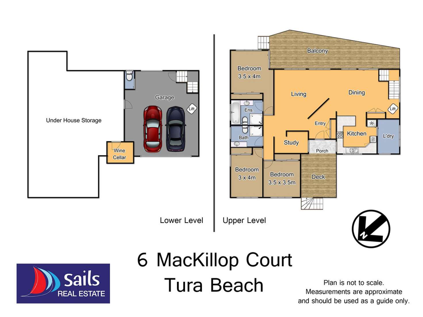 Floorplan of Homely house listing, 6 MacKillop Court, Tura Beach NSW 2548