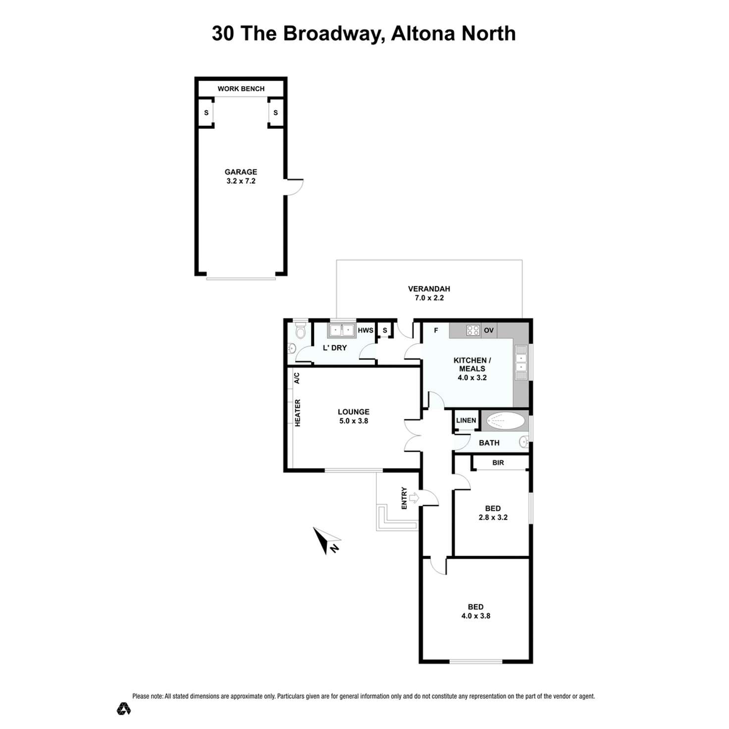 Floorplan of Homely house listing, 30 The Broadway, Altona North VIC 3025