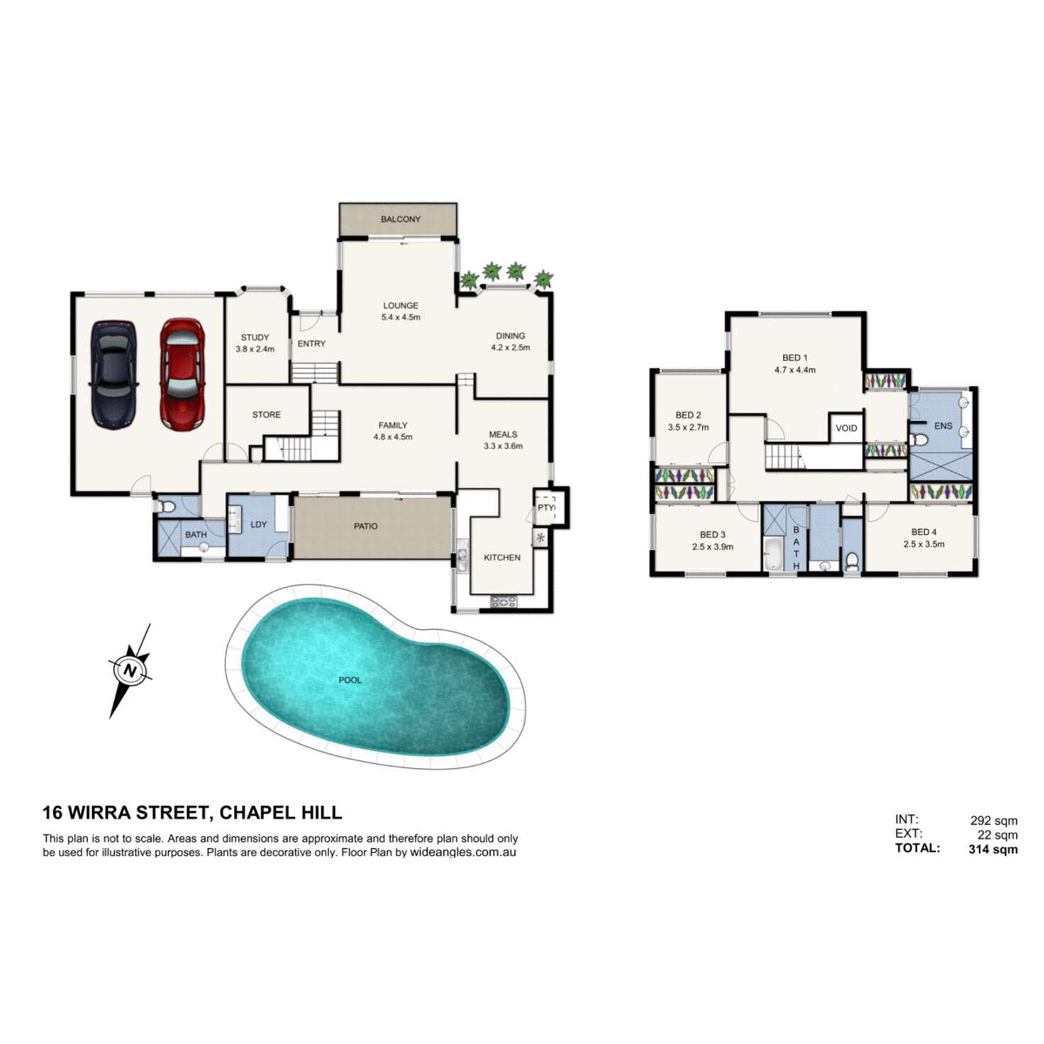 Floorplan of Homely house listing, 16 Wirra Street, Chapel Hill QLD 4069