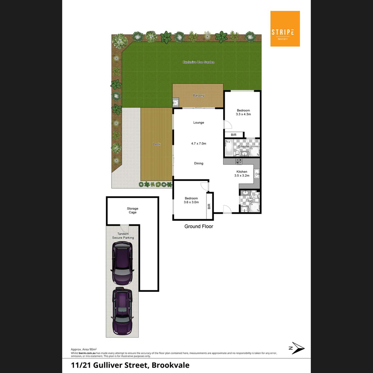Floorplan of Homely apartment listing, 11/21-25 Gulliver Street, Brookvale NSW 2100