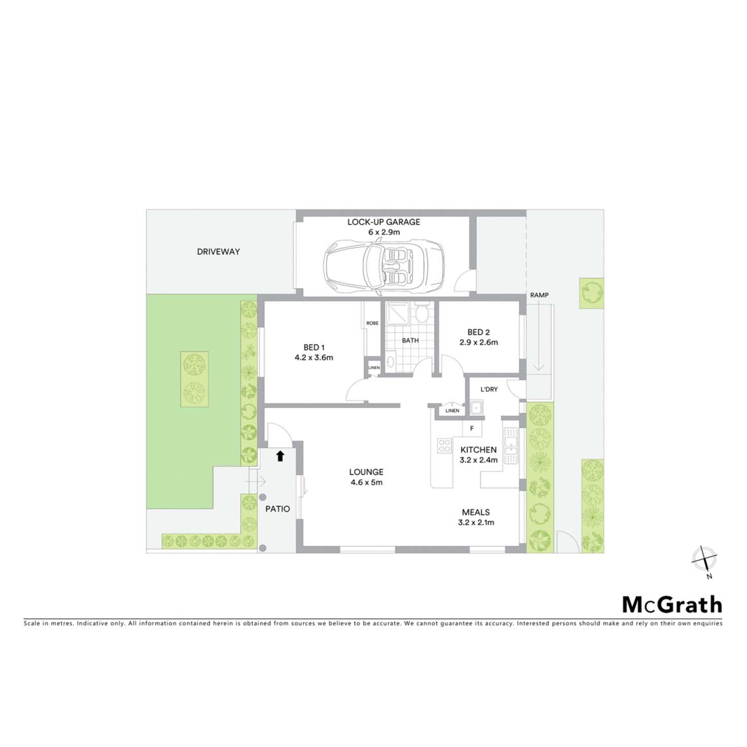 Floorplan of Homely villa listing, 8/112 Burnet Street, Ballina NSW 2478